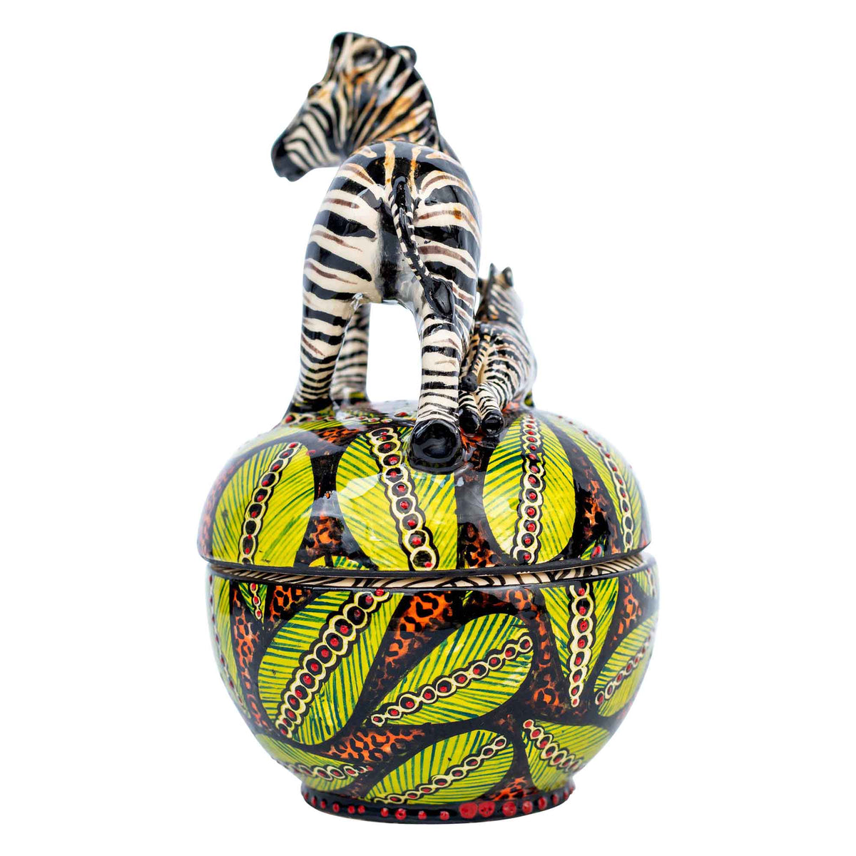 Zebra jewelry box