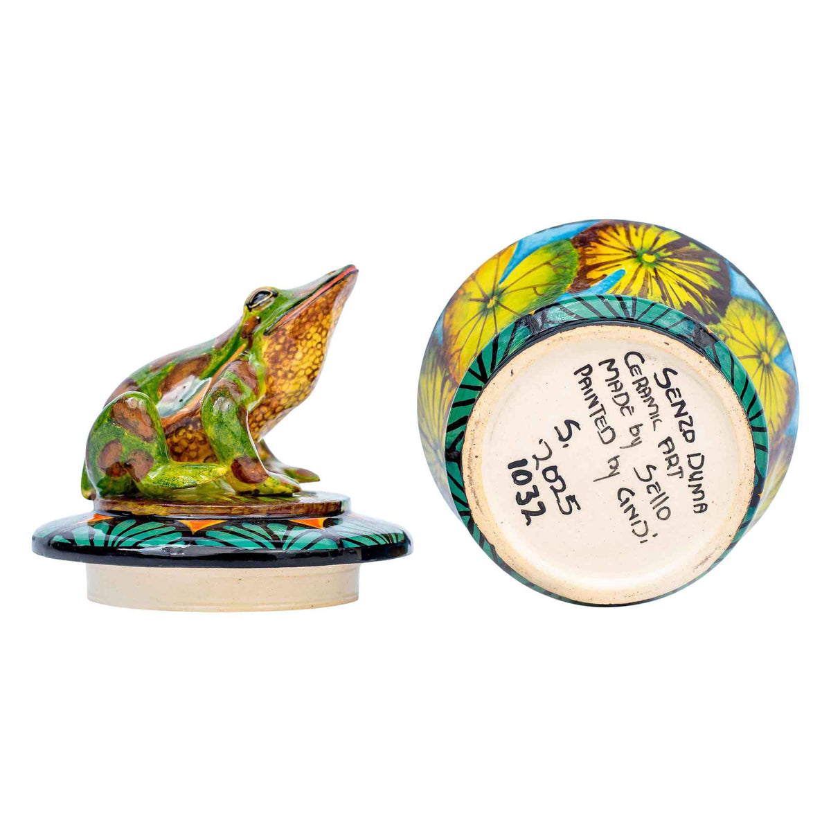Frog jewelry box