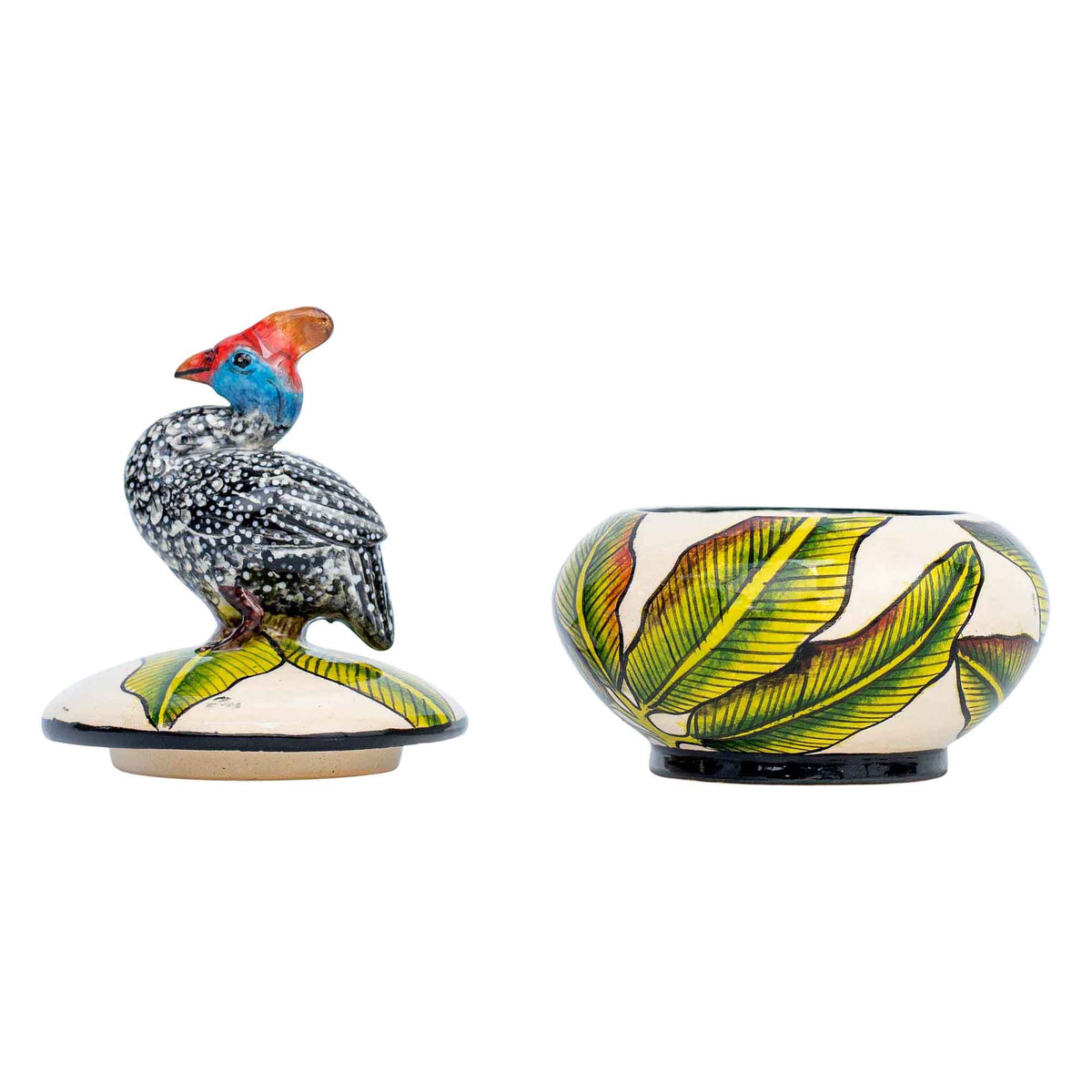 Guineafowl jewelry box