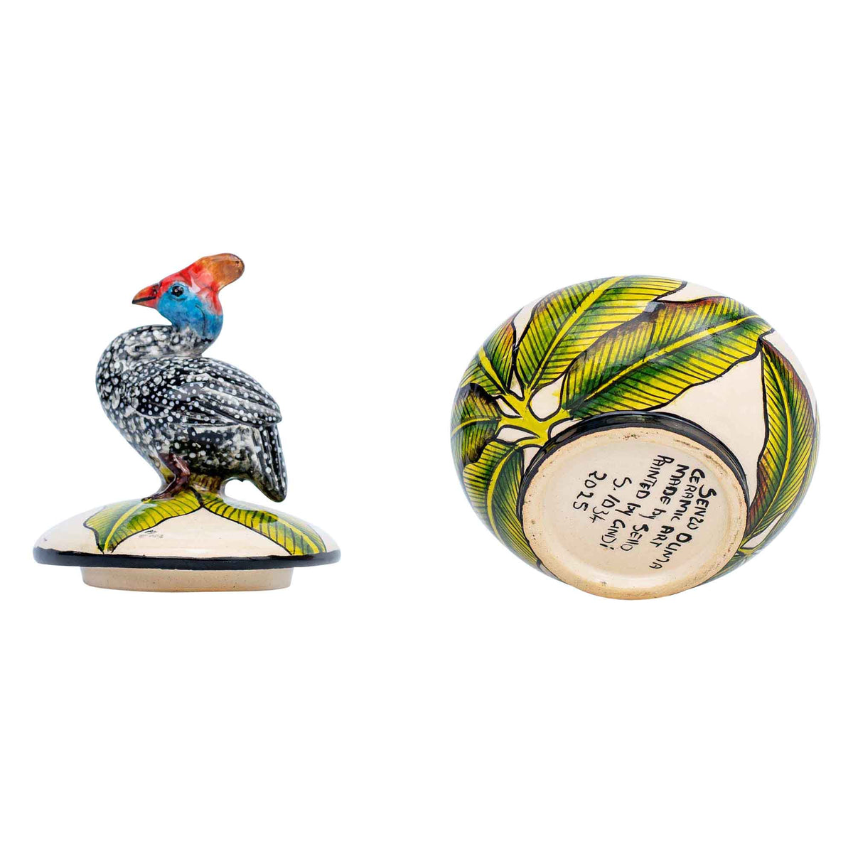 Guineafowl jewelry box