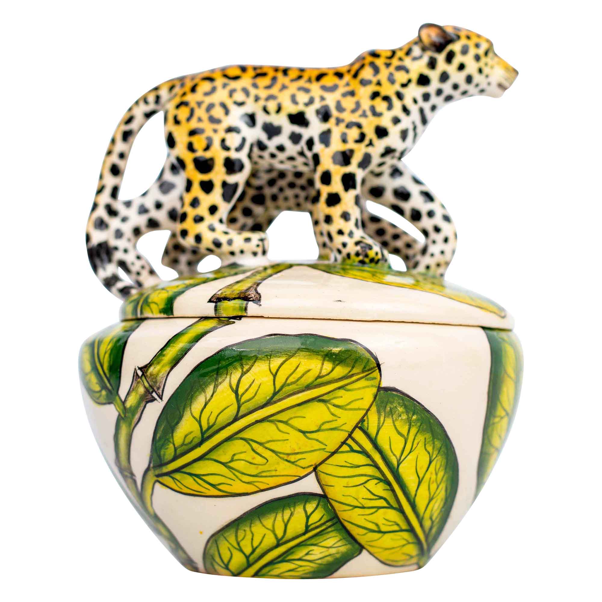 Leopard jewelry box