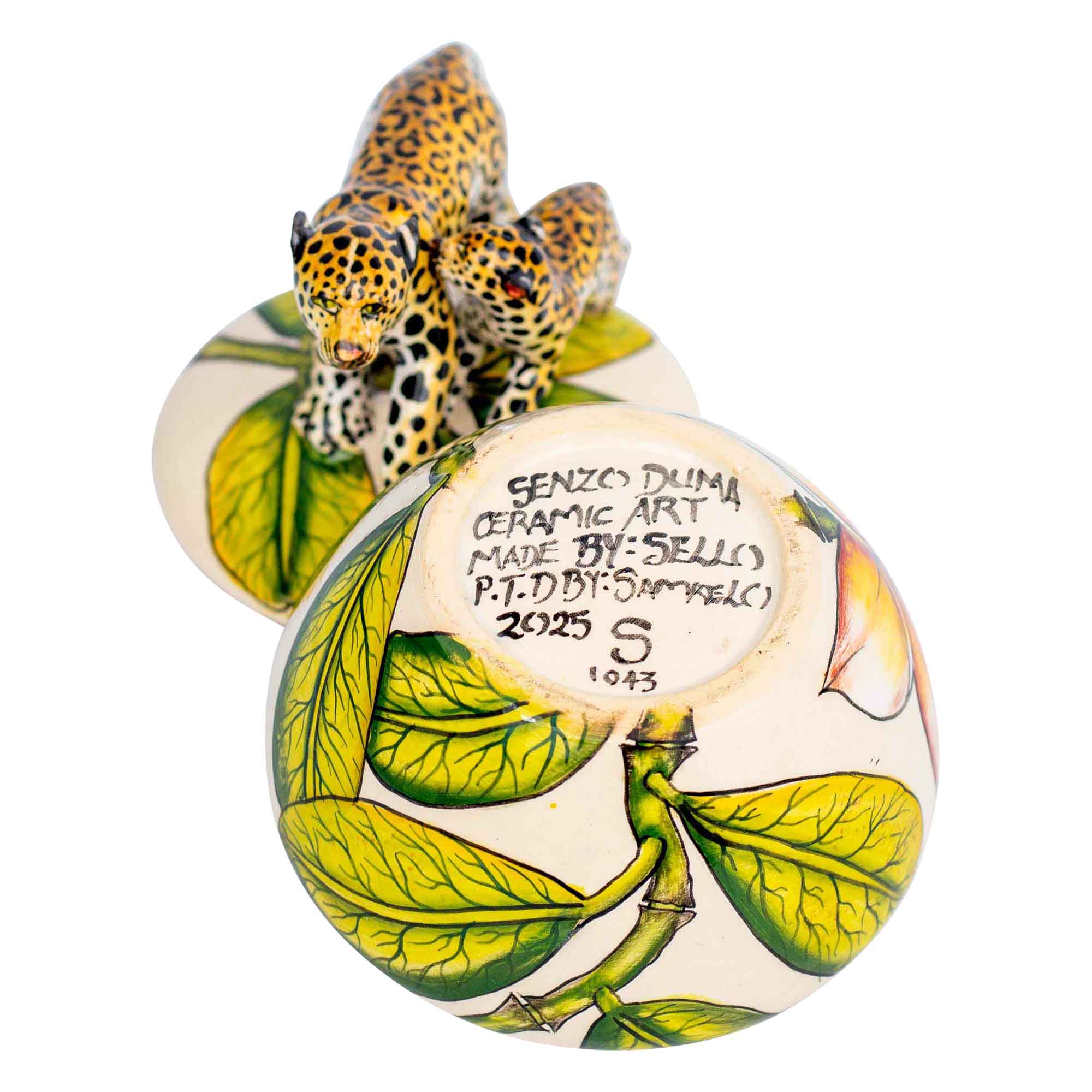 Leopard jewelry box