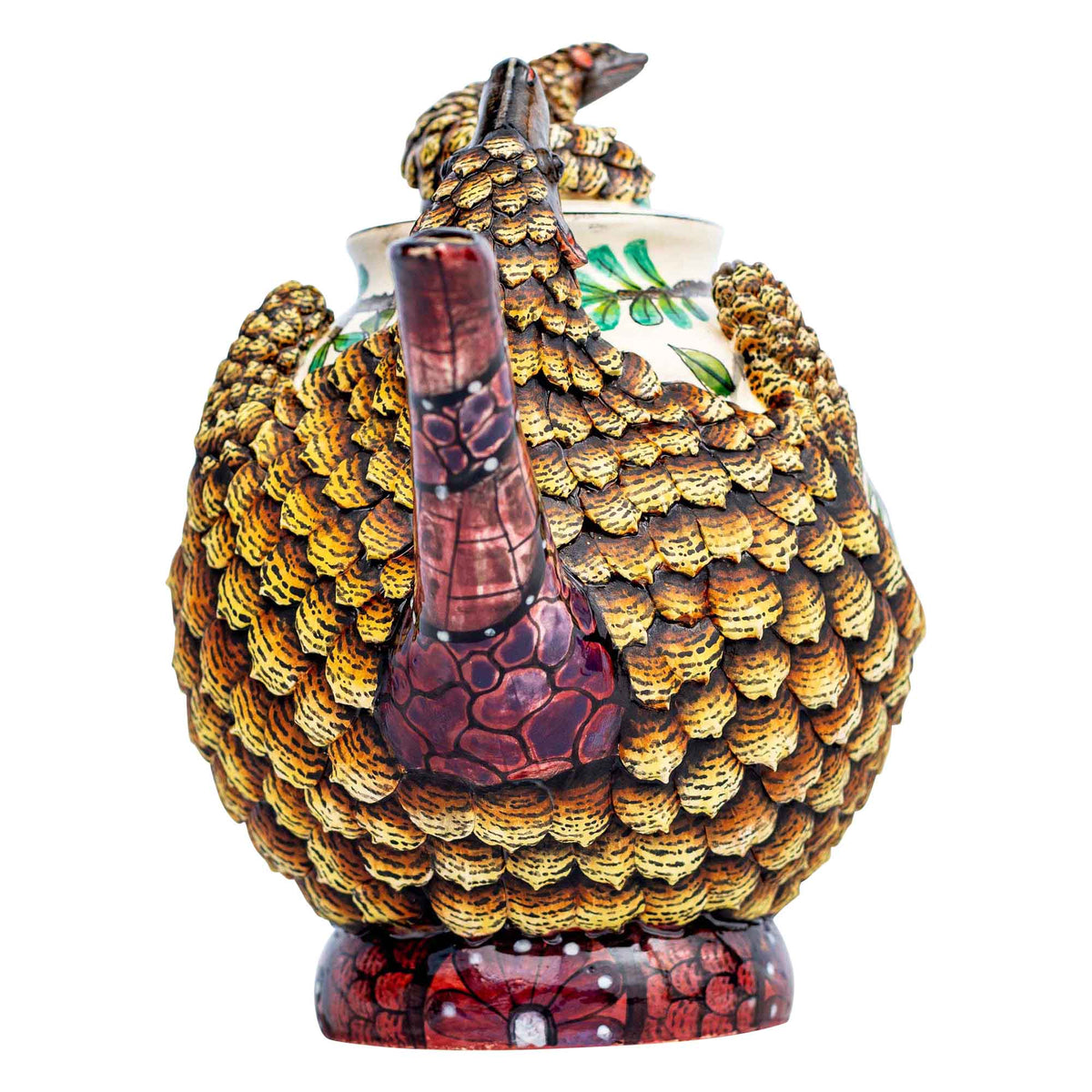 Pangolin & tephrosia vogel tree teapot
