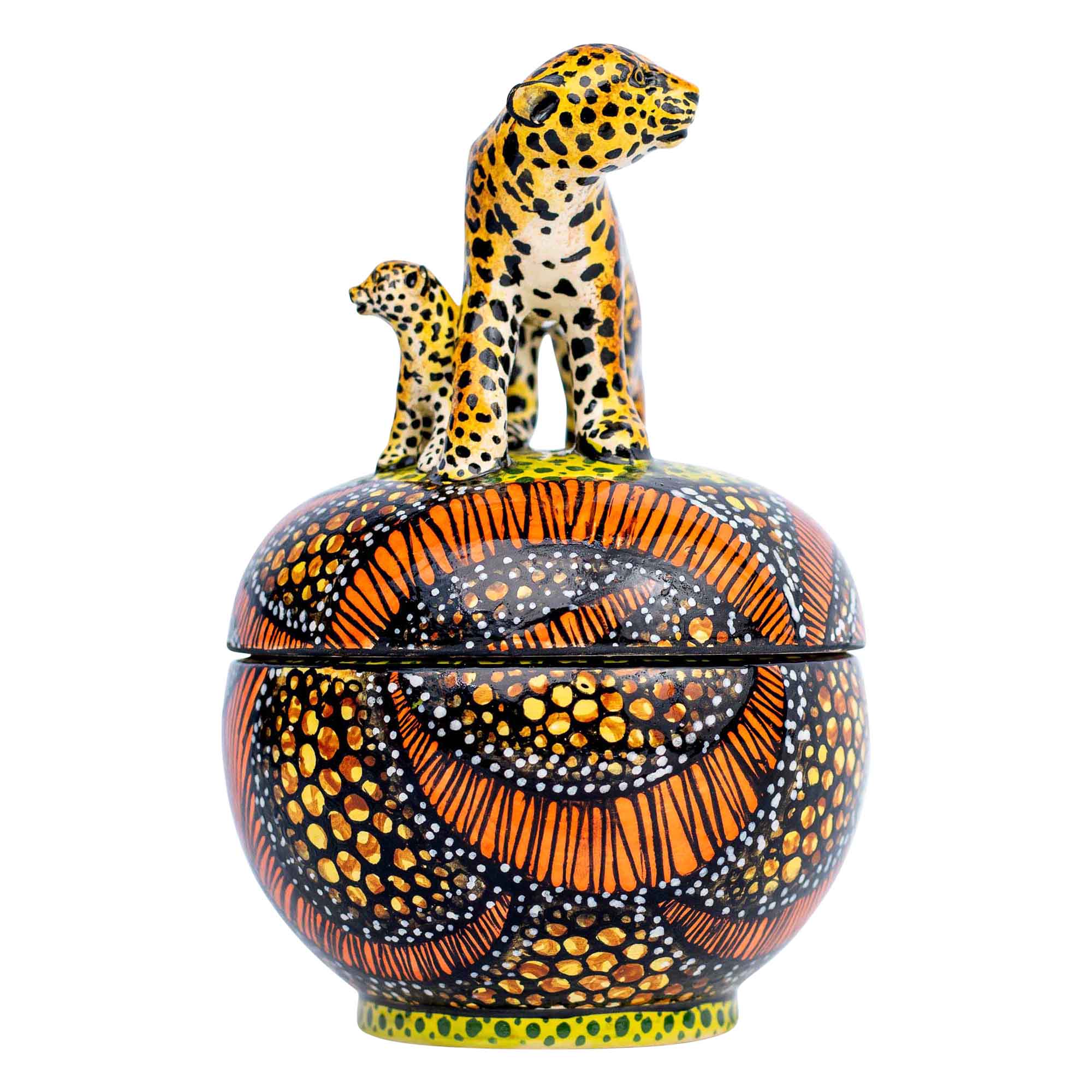 Leopard jewelry box