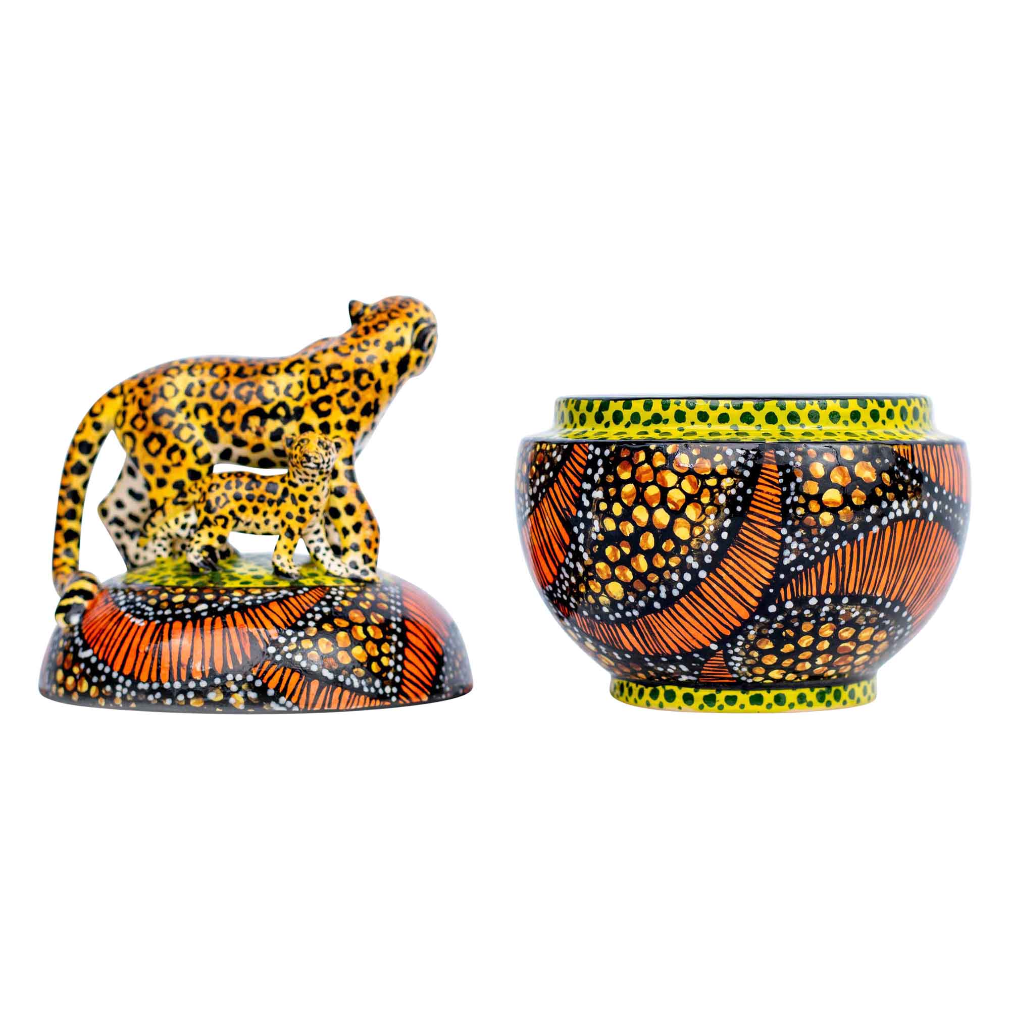 Leopard jewelry box