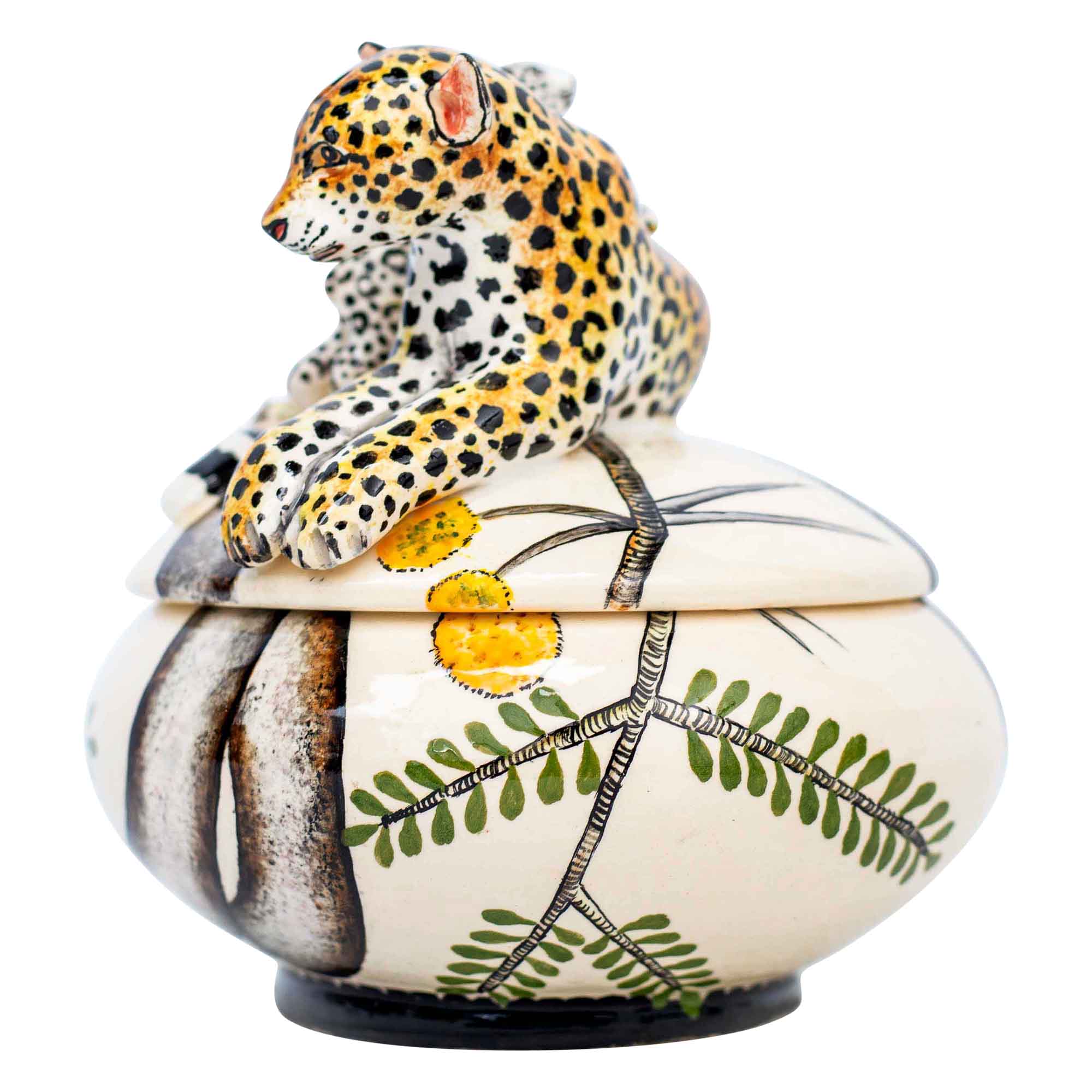 Leopard jewelry box