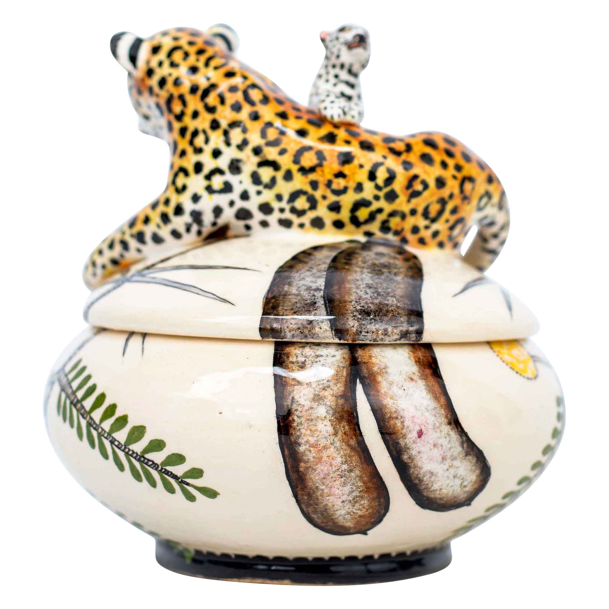 Leopard jewelry box