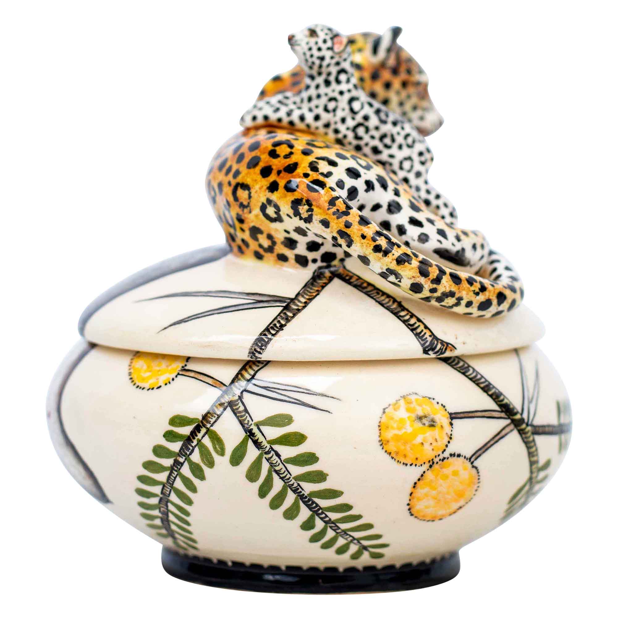 Leopard jewelry box