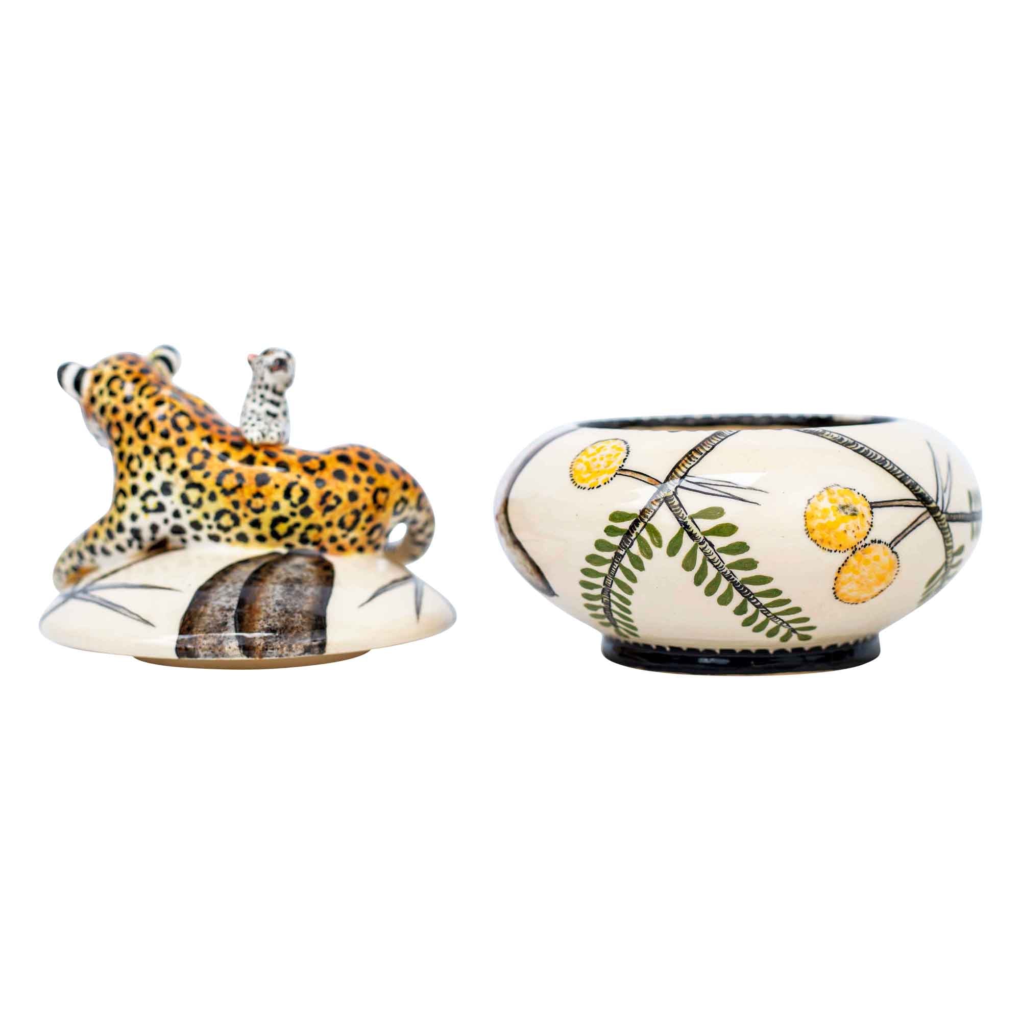 Leopard jewelry box