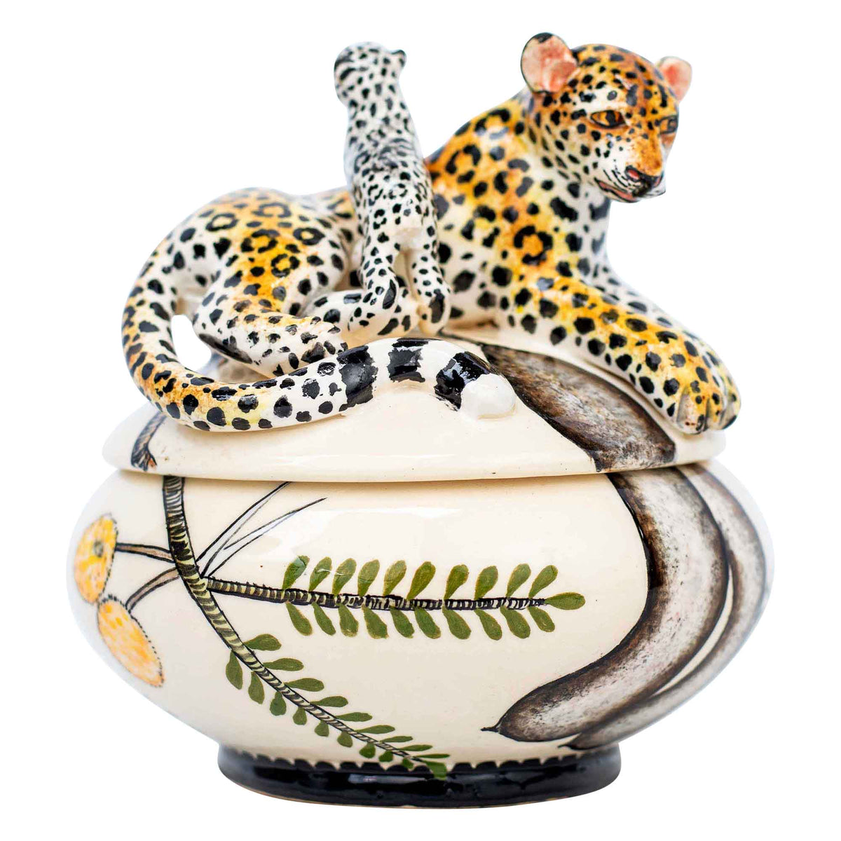 Leopard jewelry box
