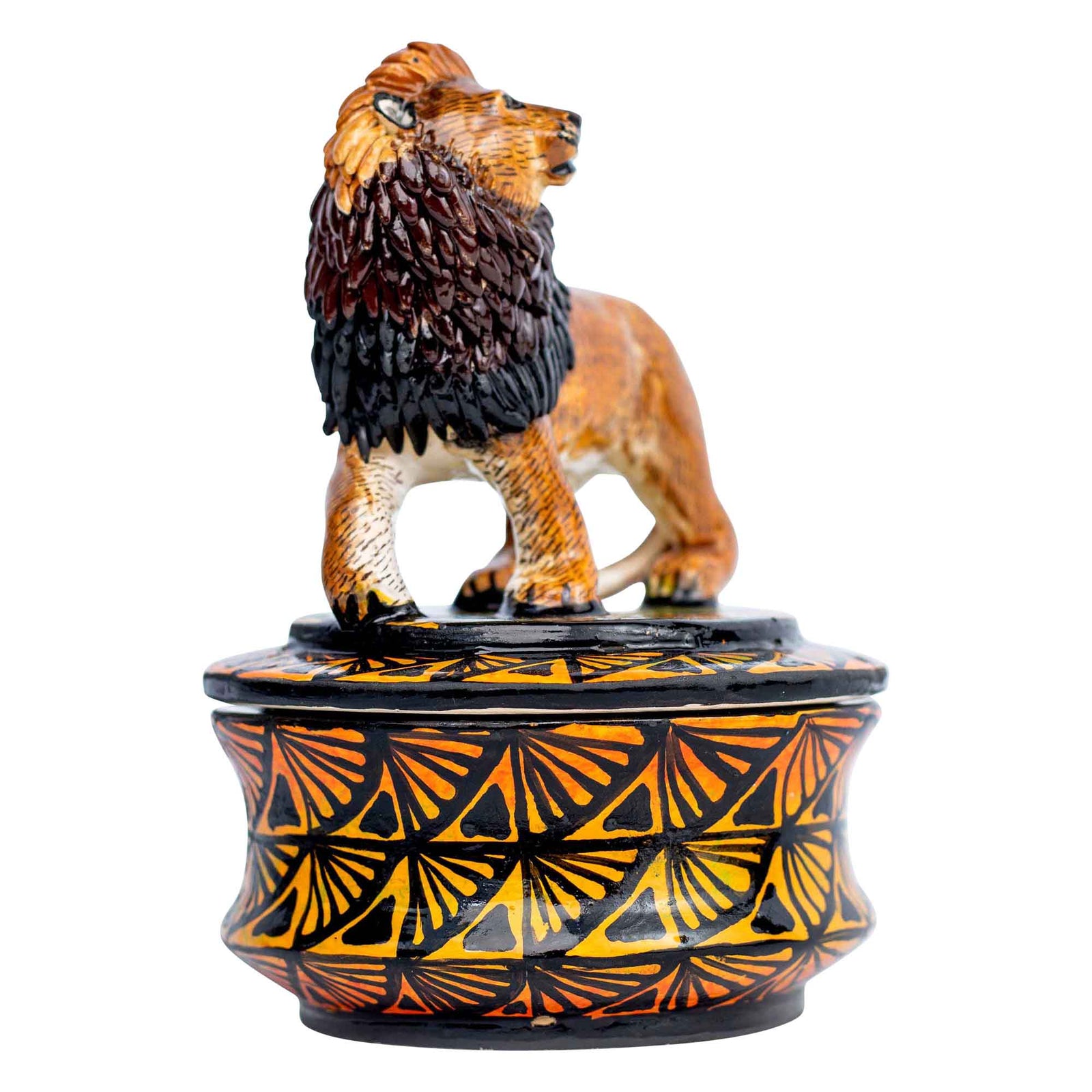 Lion jewelry box