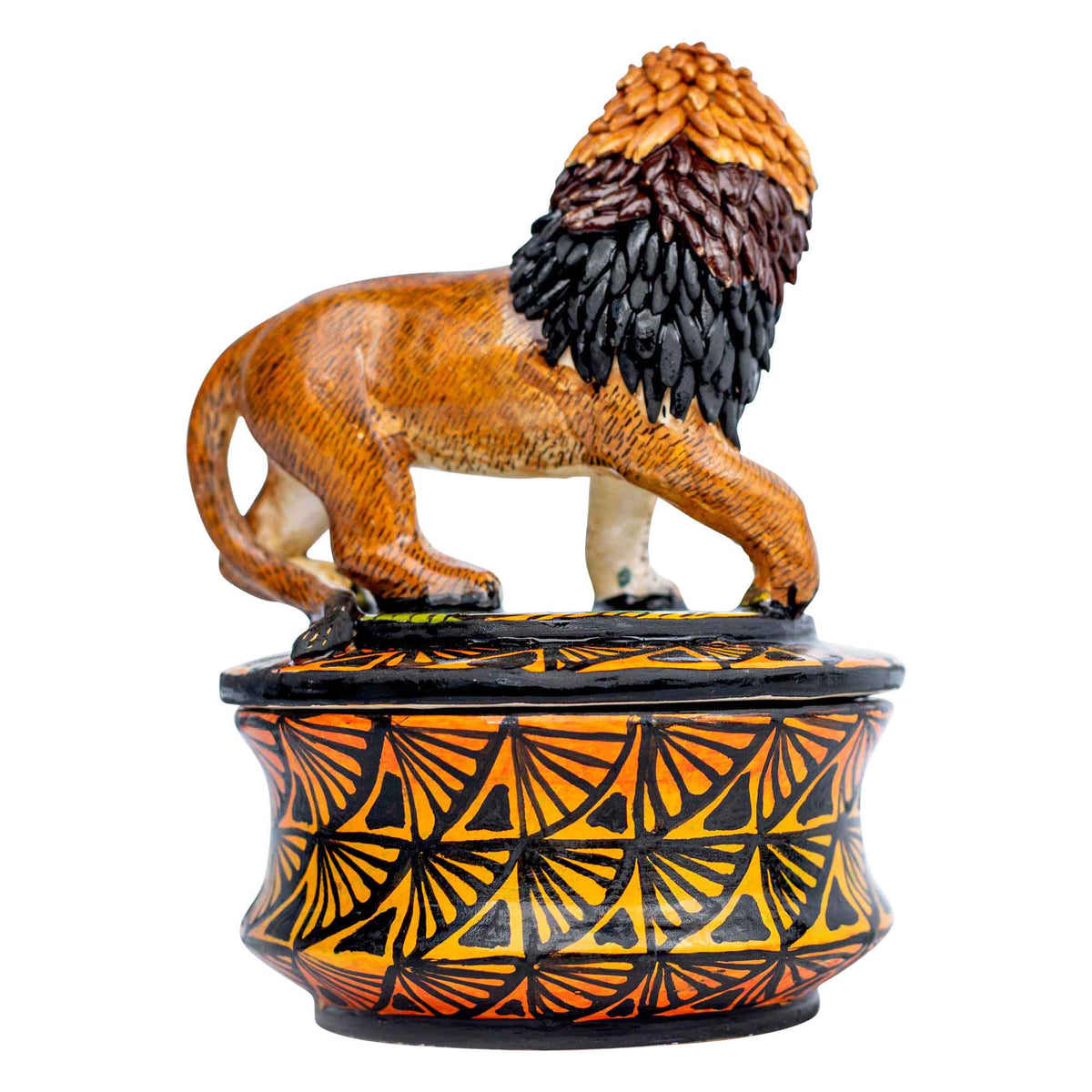 Lion jewelry box