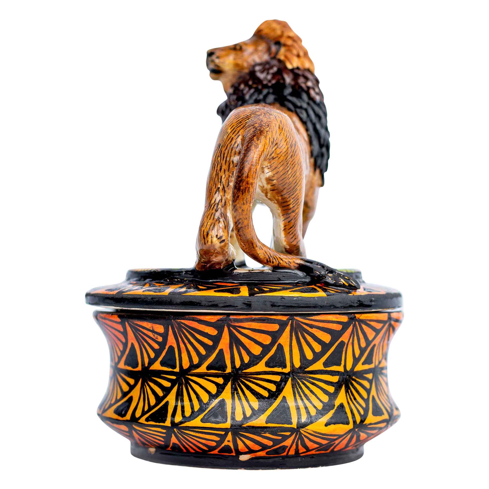 Lion jewelry box