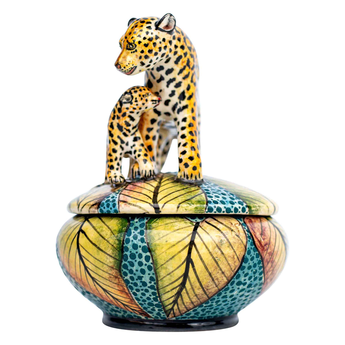 Leopard jewelry box