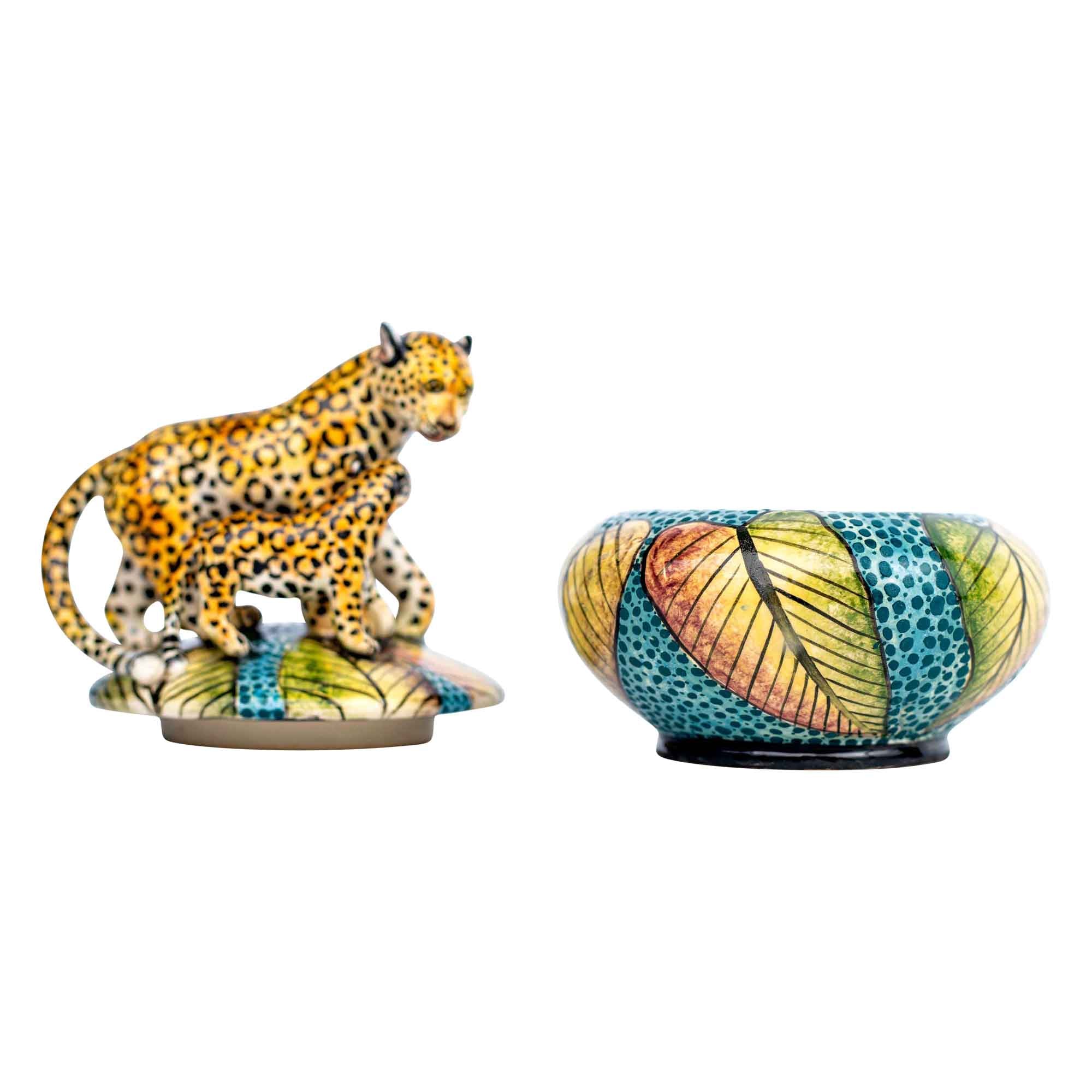 Leopard jewelry box