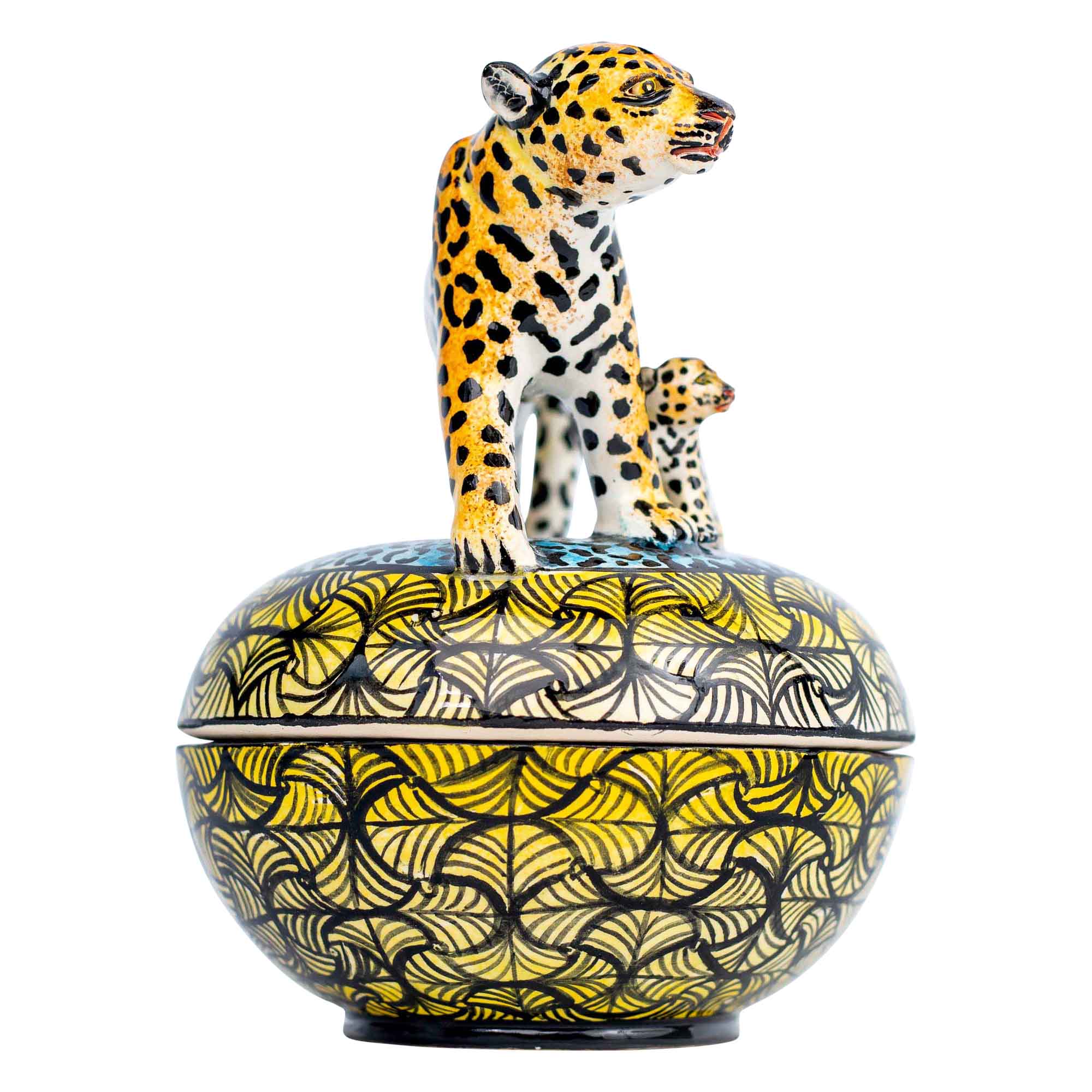 Leopard jewelry box