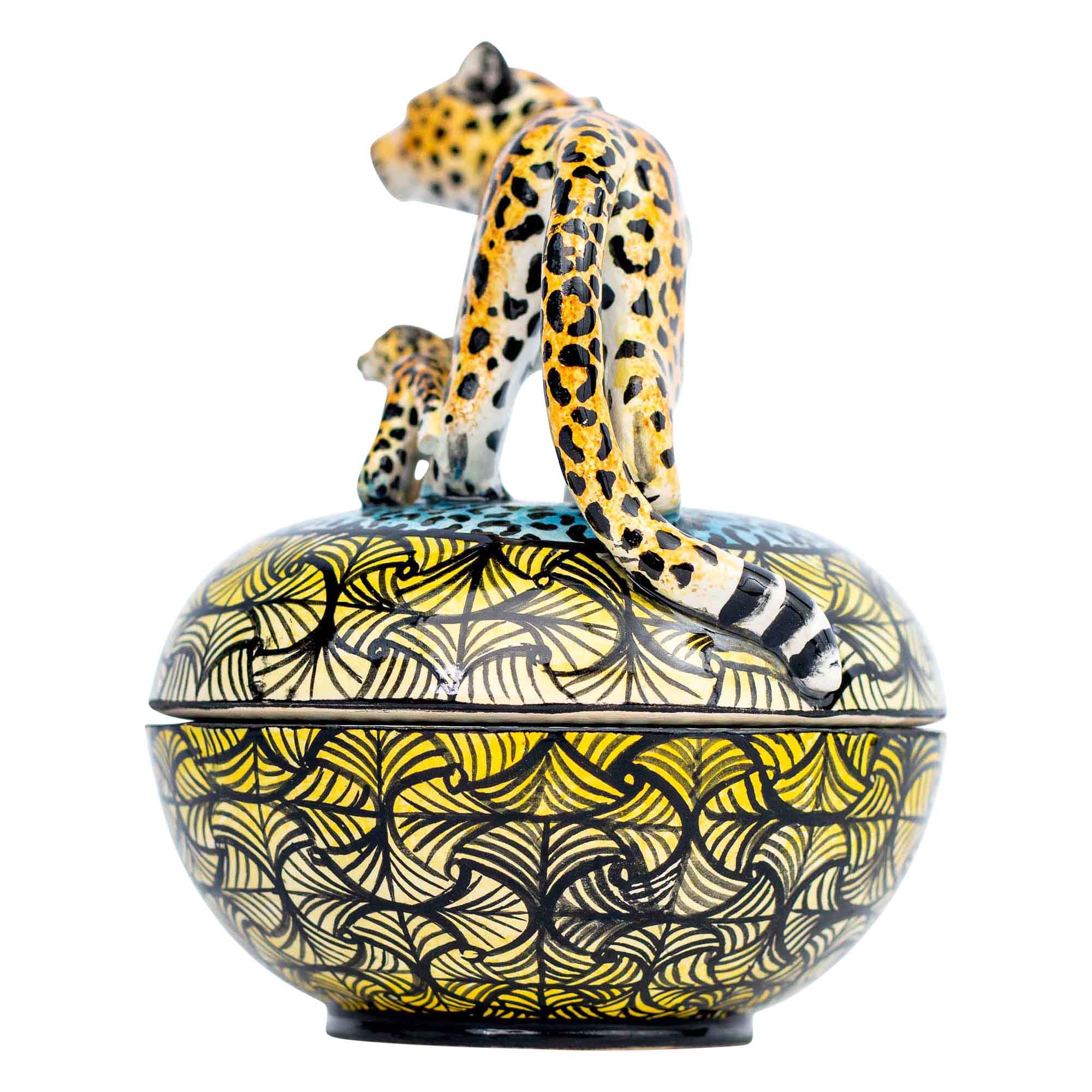 Leopard jewelry box