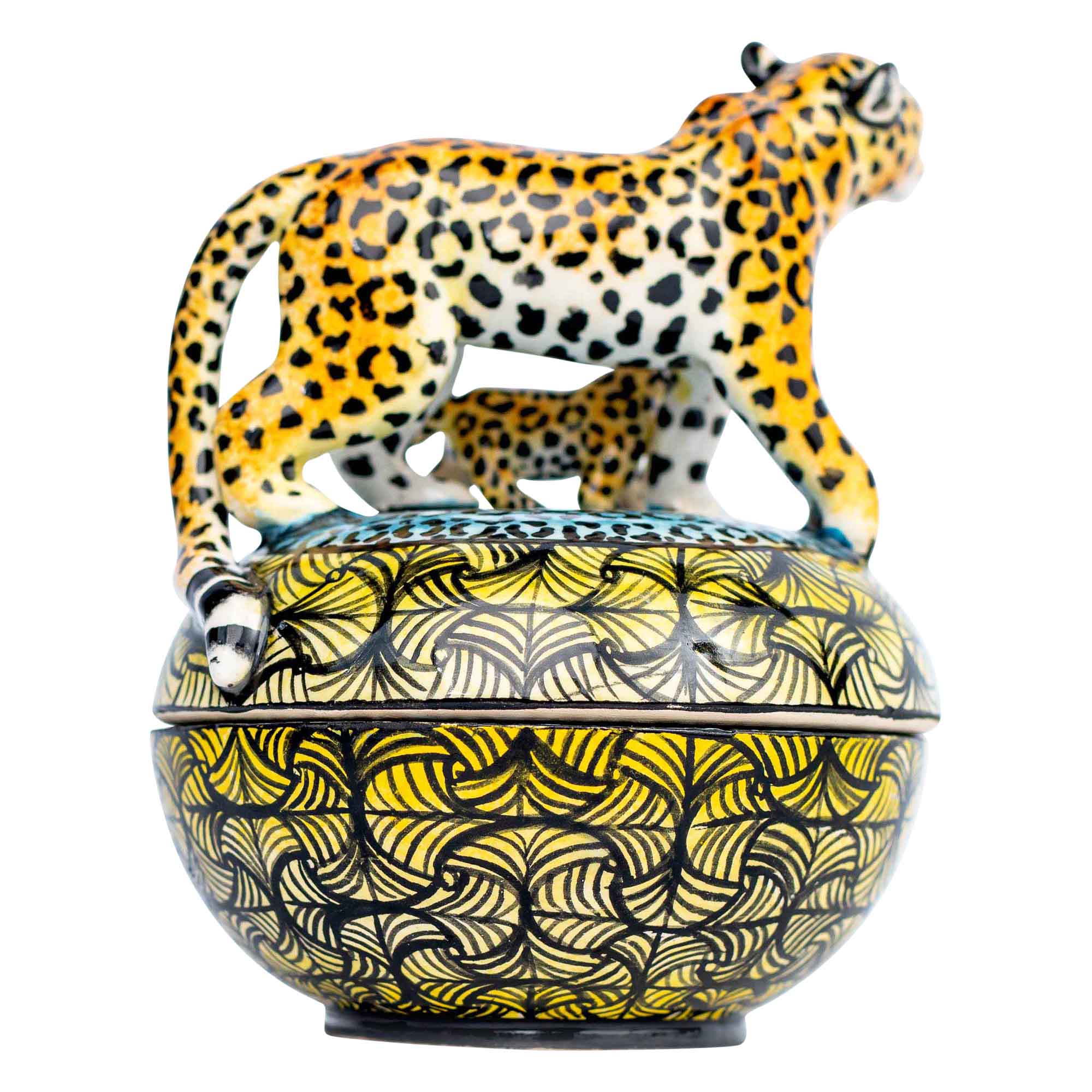 Leopard jewelry box