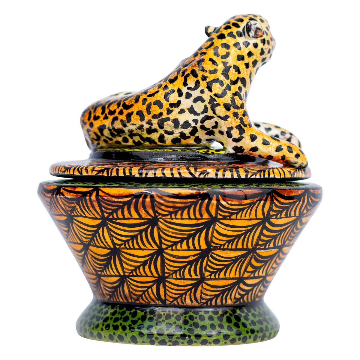 Leopard jewelry box