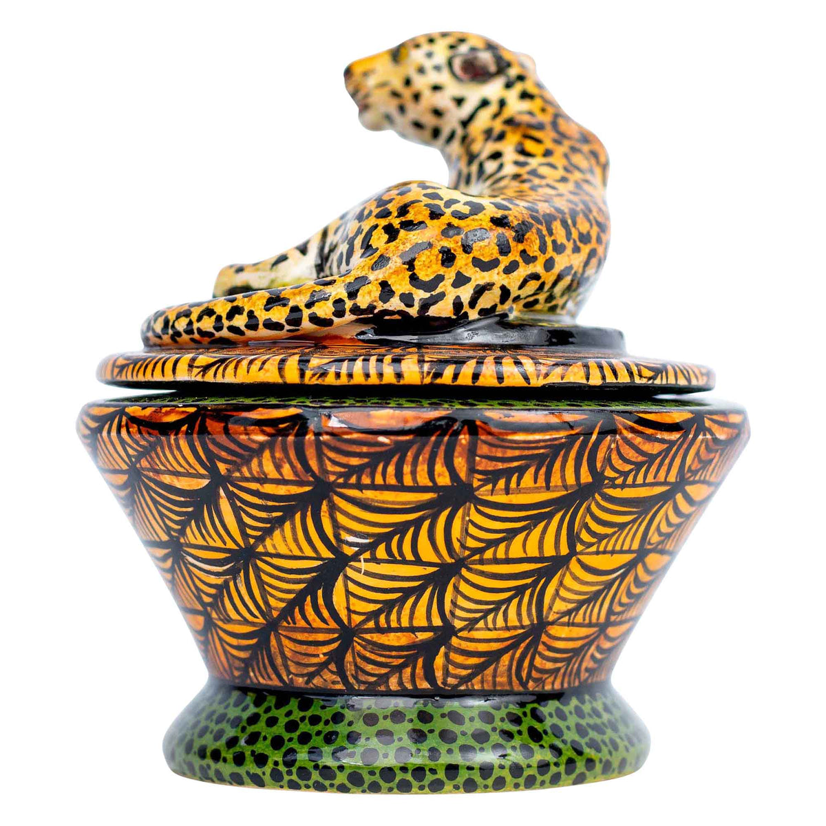 Leopard jewelry box