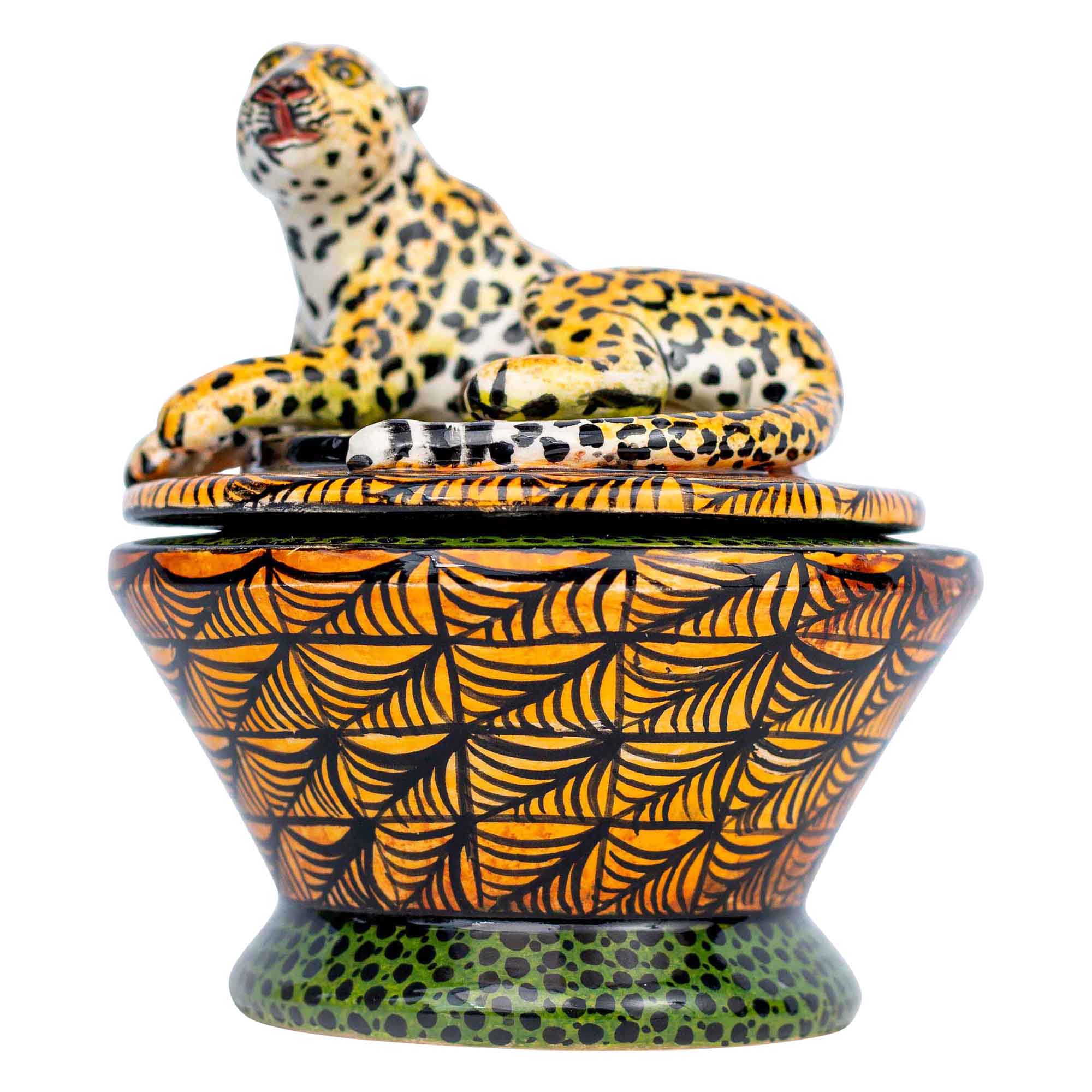 Leopard jewelry box