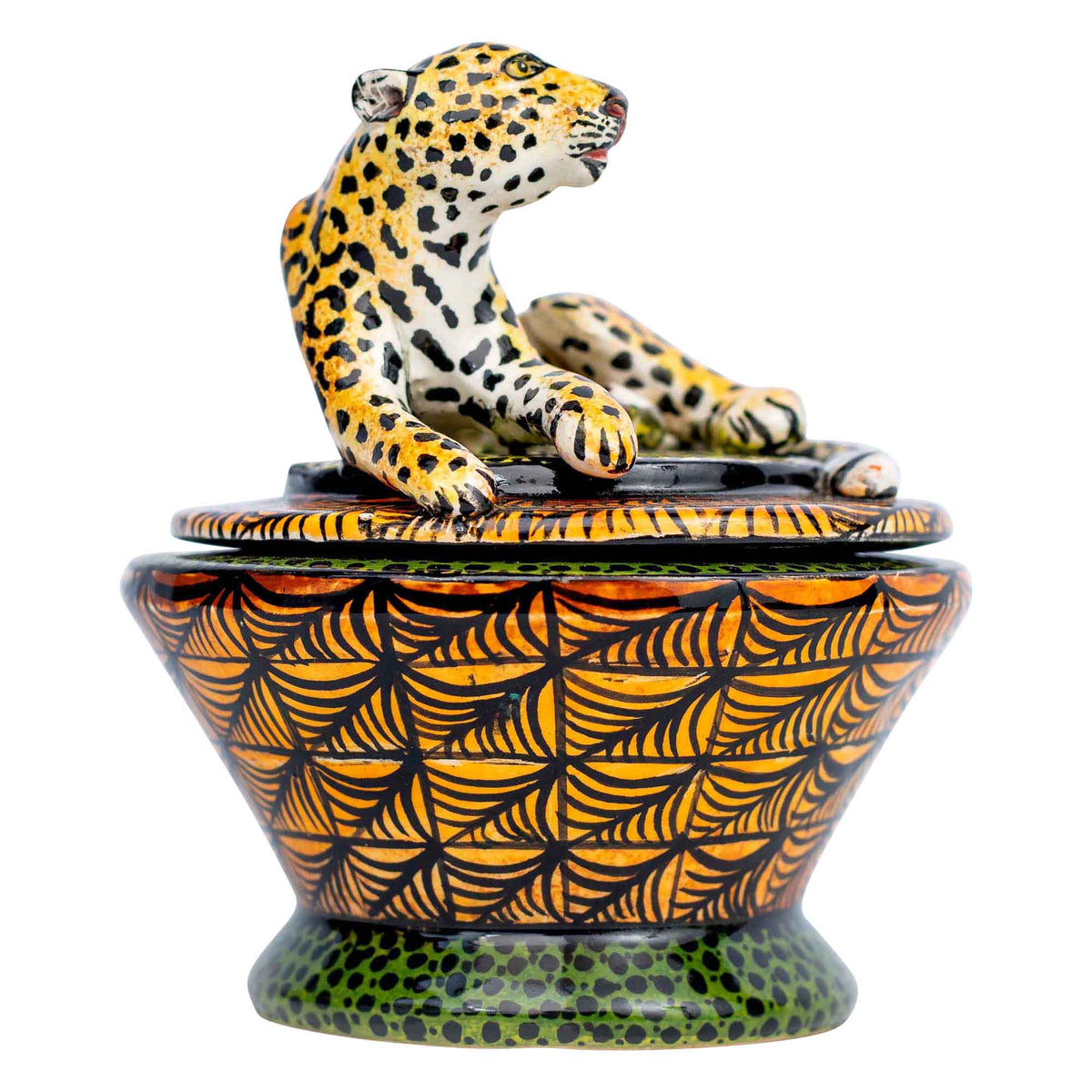 Leopard jewelry box