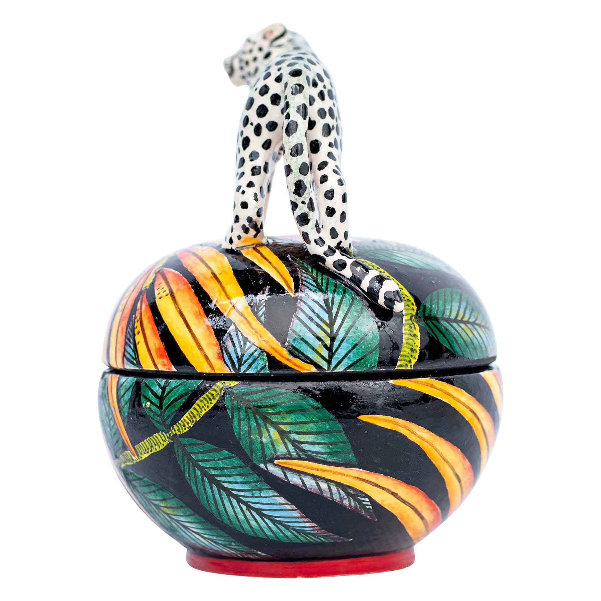 Cheetah jewelry box
