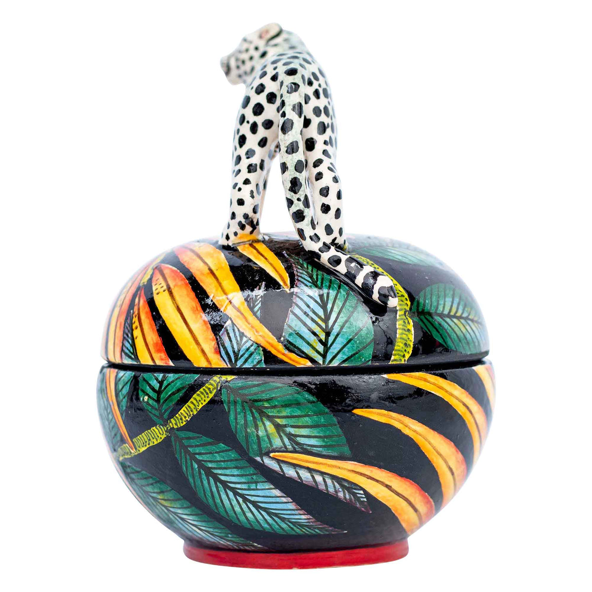 Cheetah jewelry box