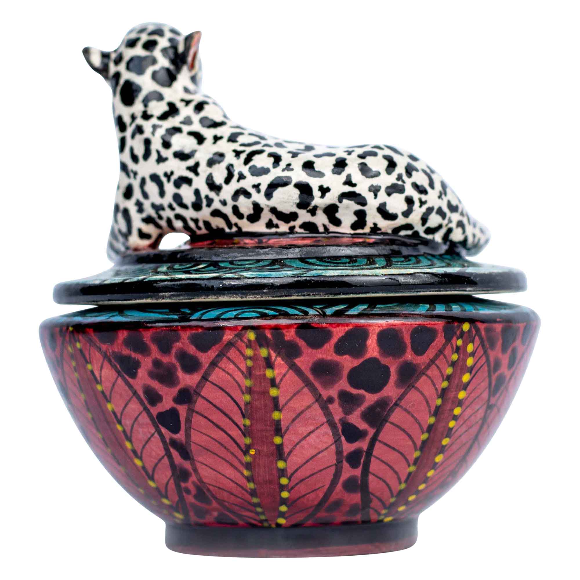 Leopard jewelry box