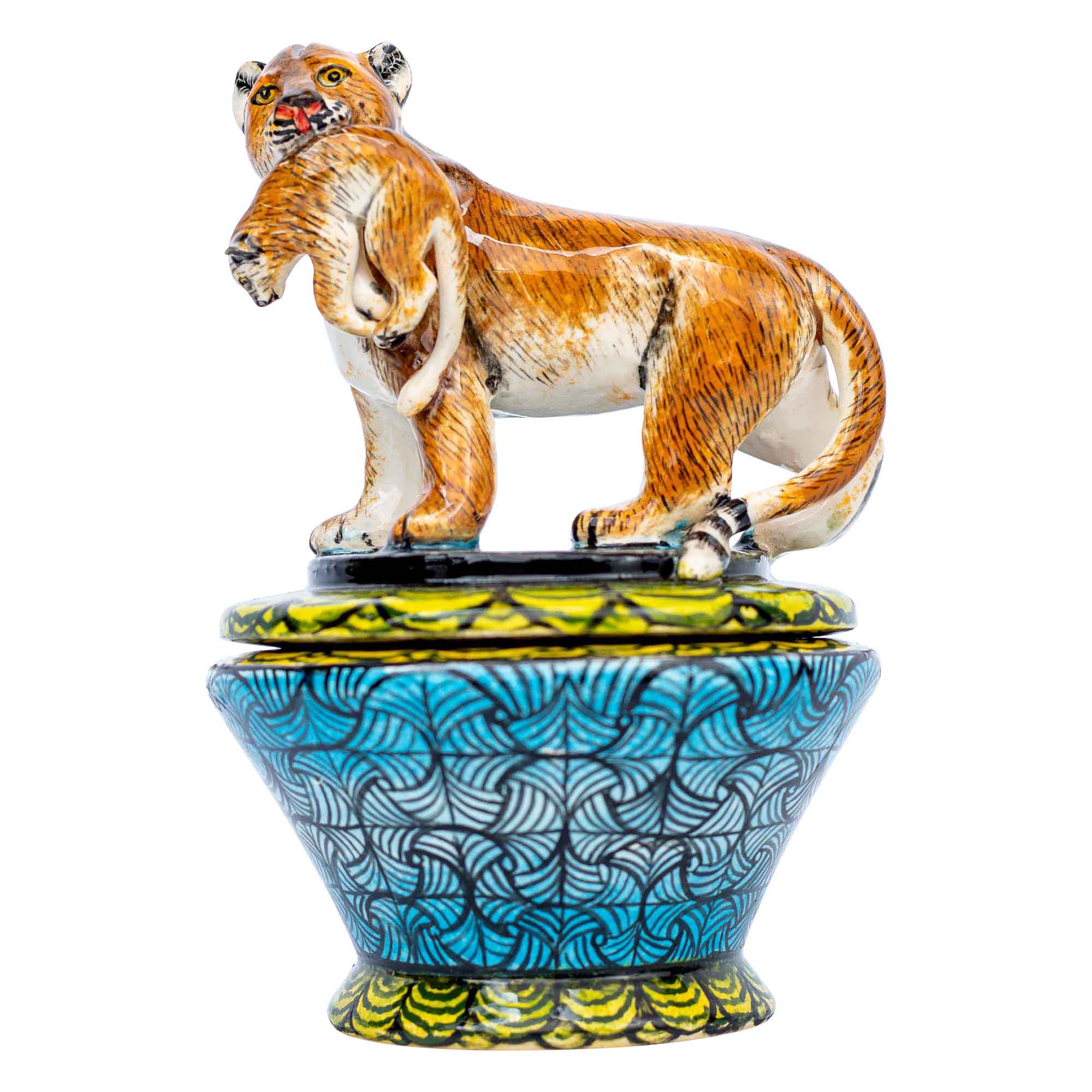 Lion jewelry box