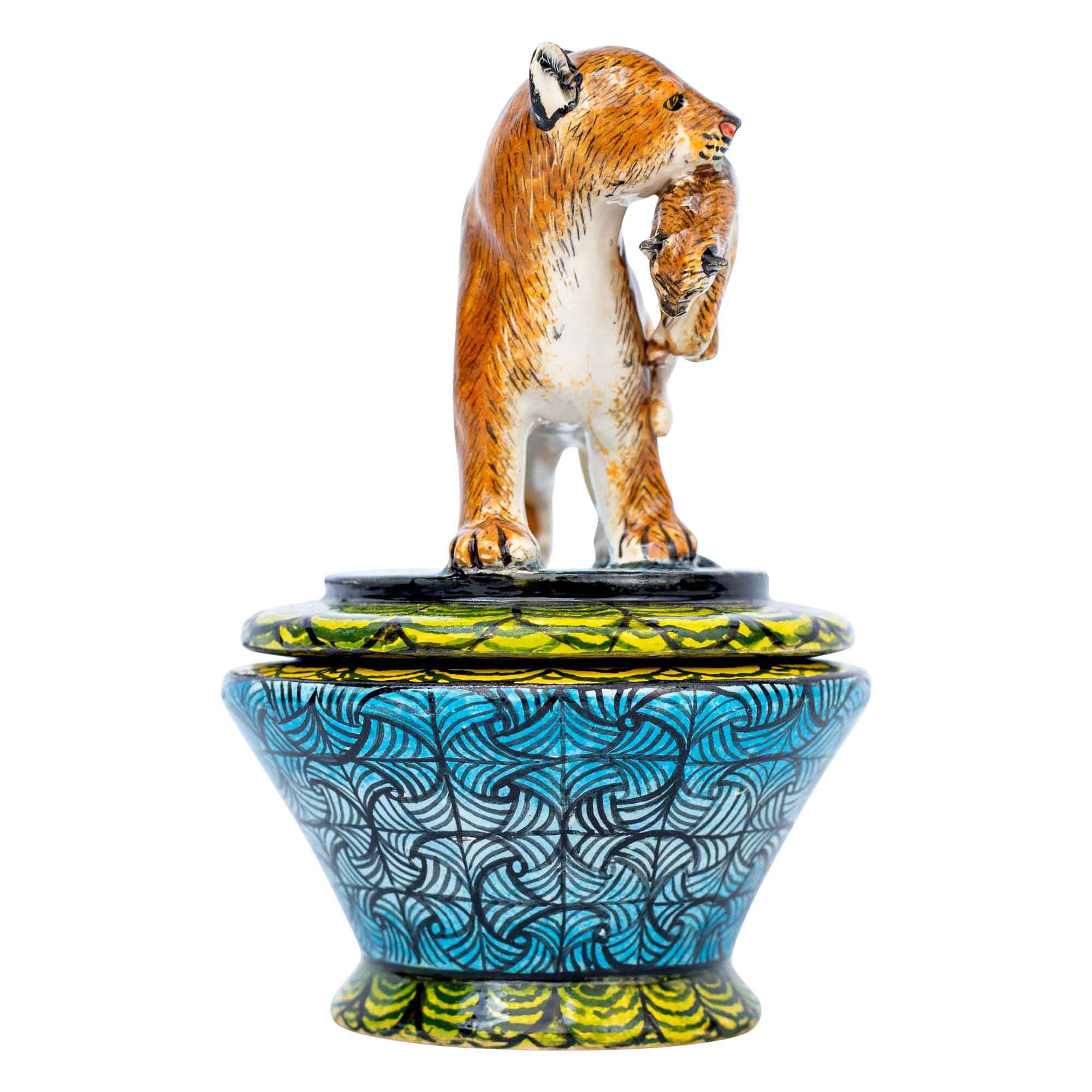 Lion jewelry box