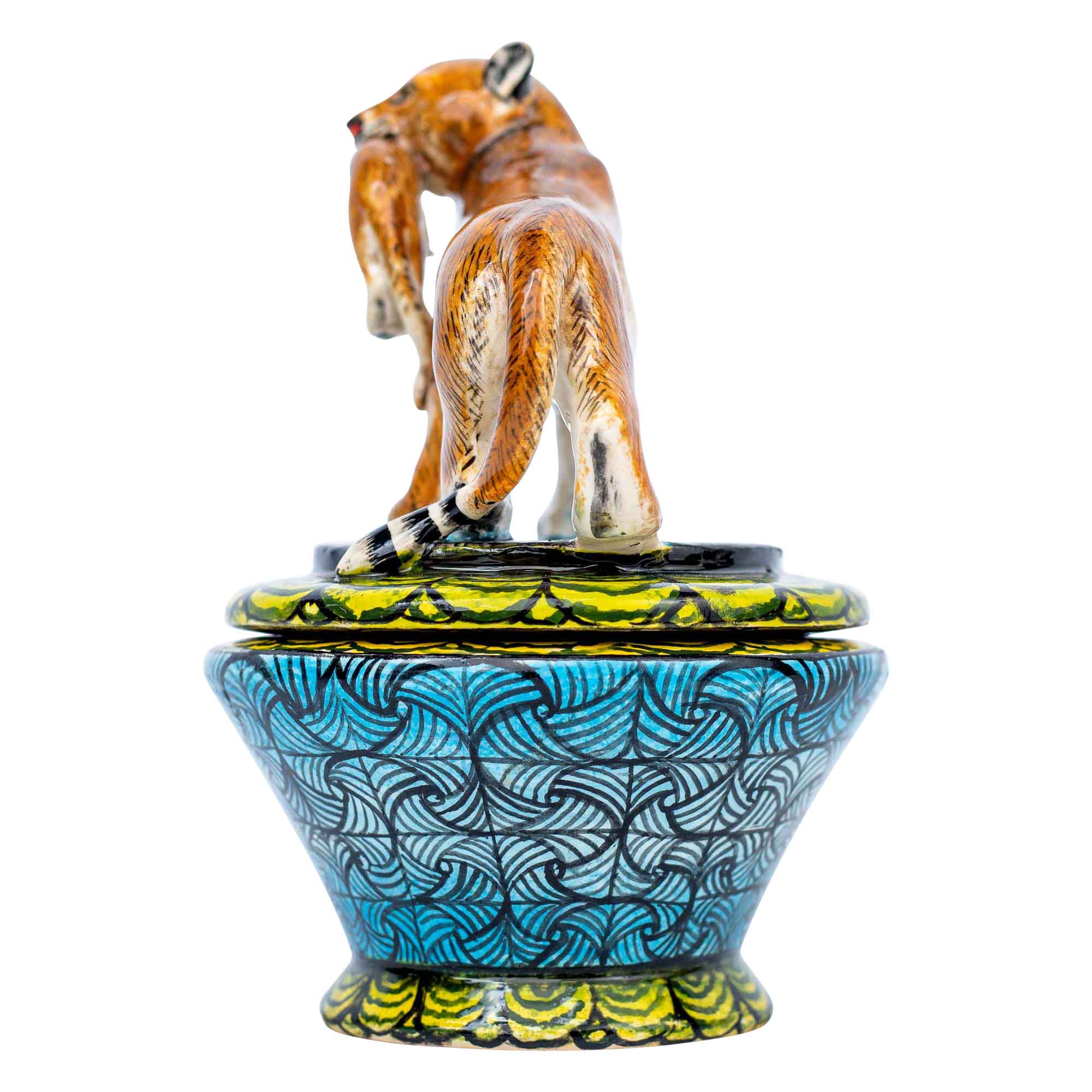 Lion jewelry box
