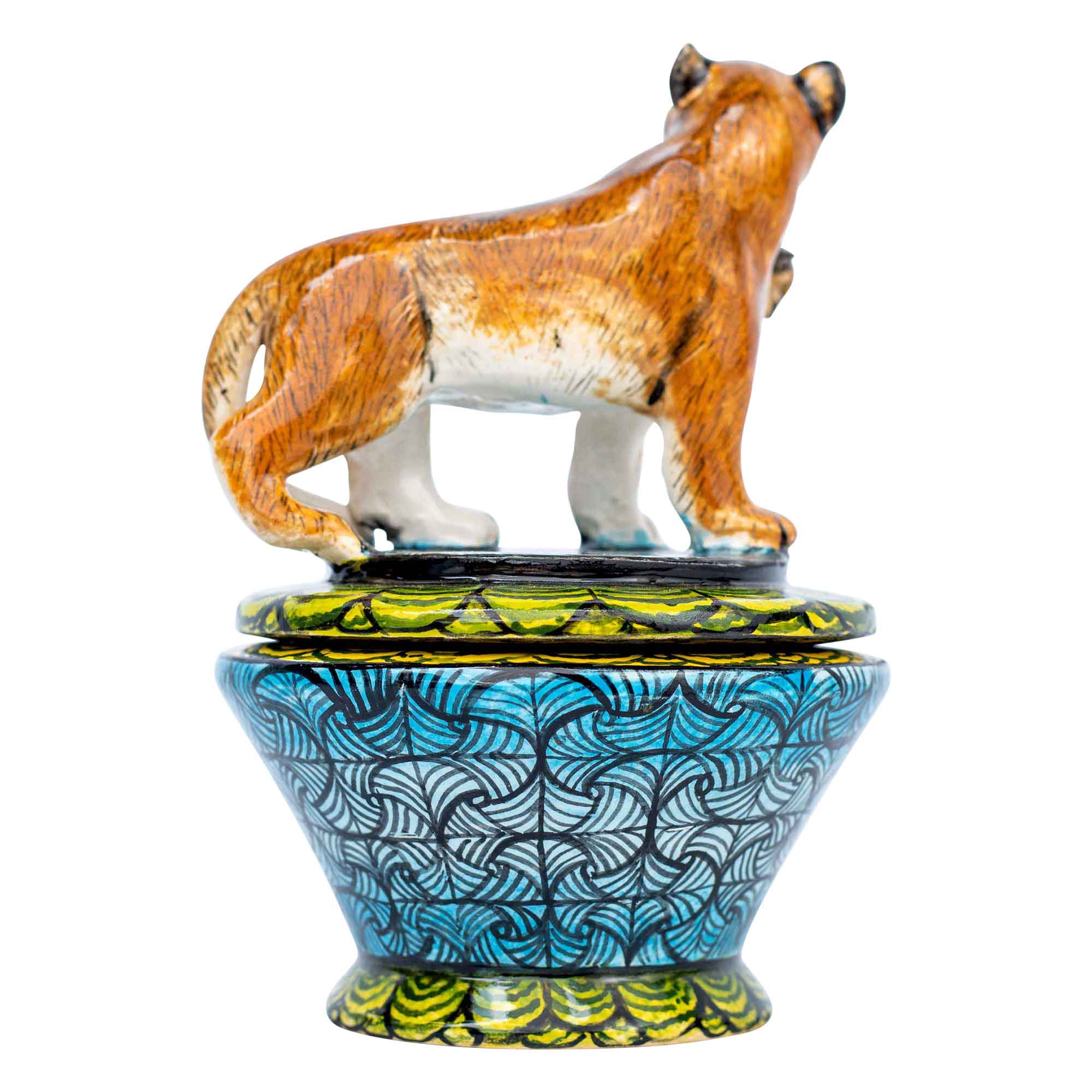 Lion jewelry box