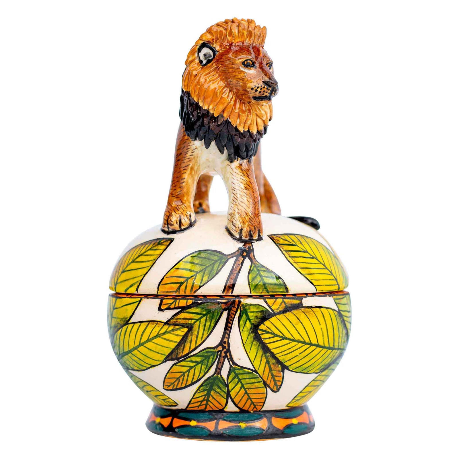 Lion jewelry box