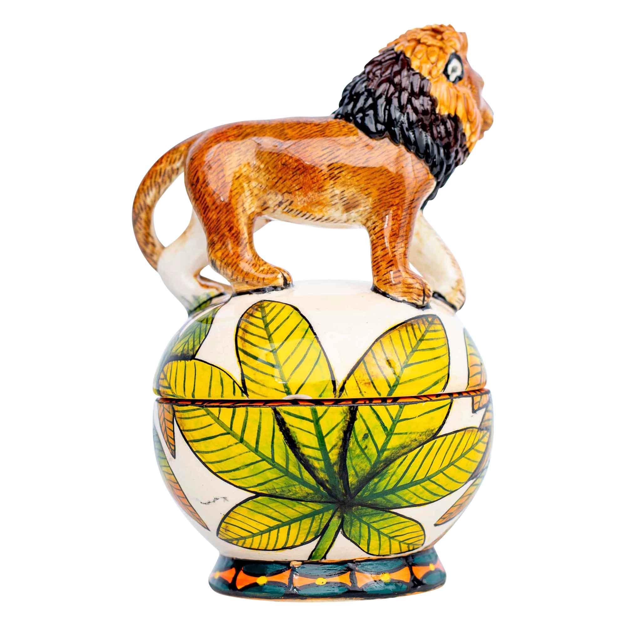 Lion jewelry box