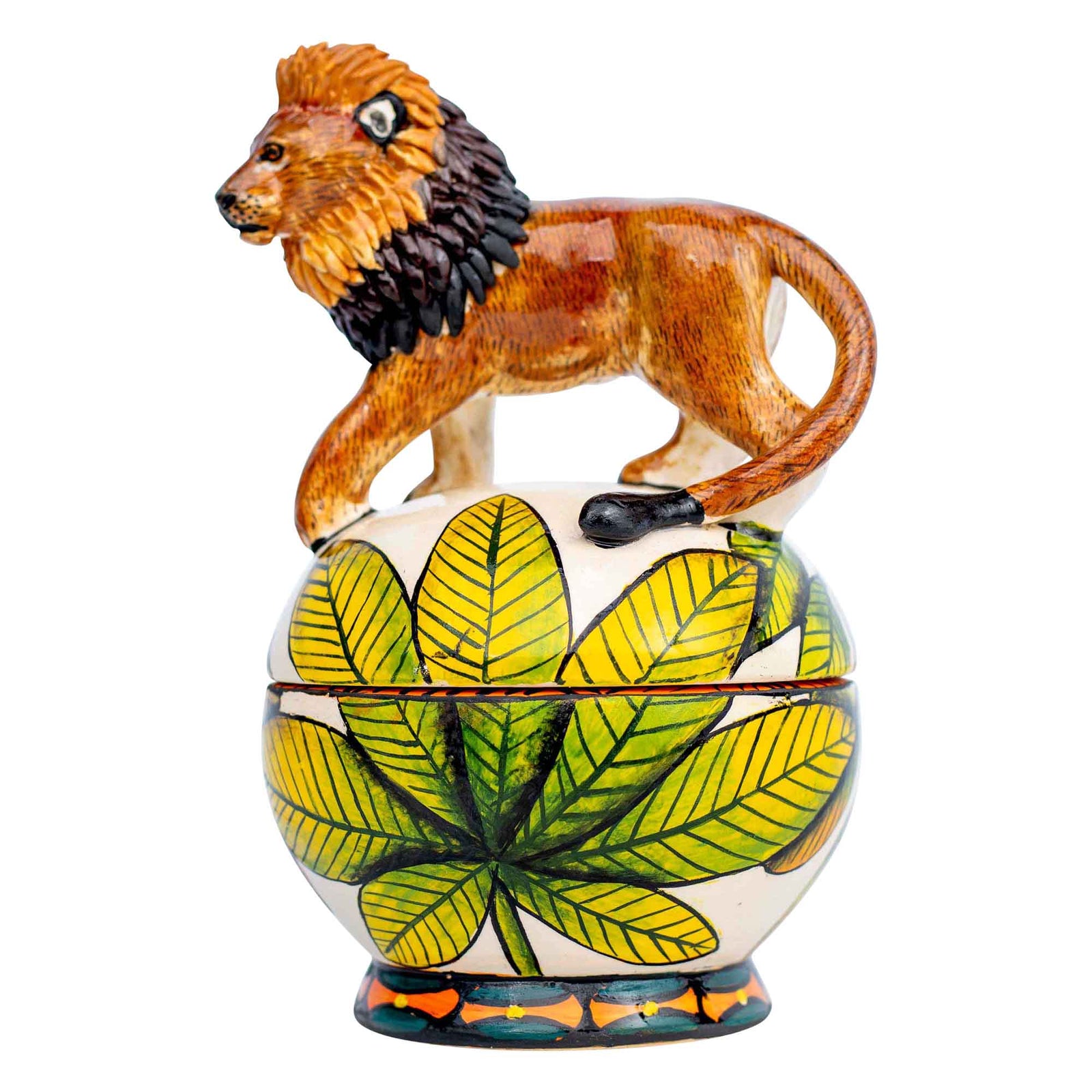 Lion jewelry box