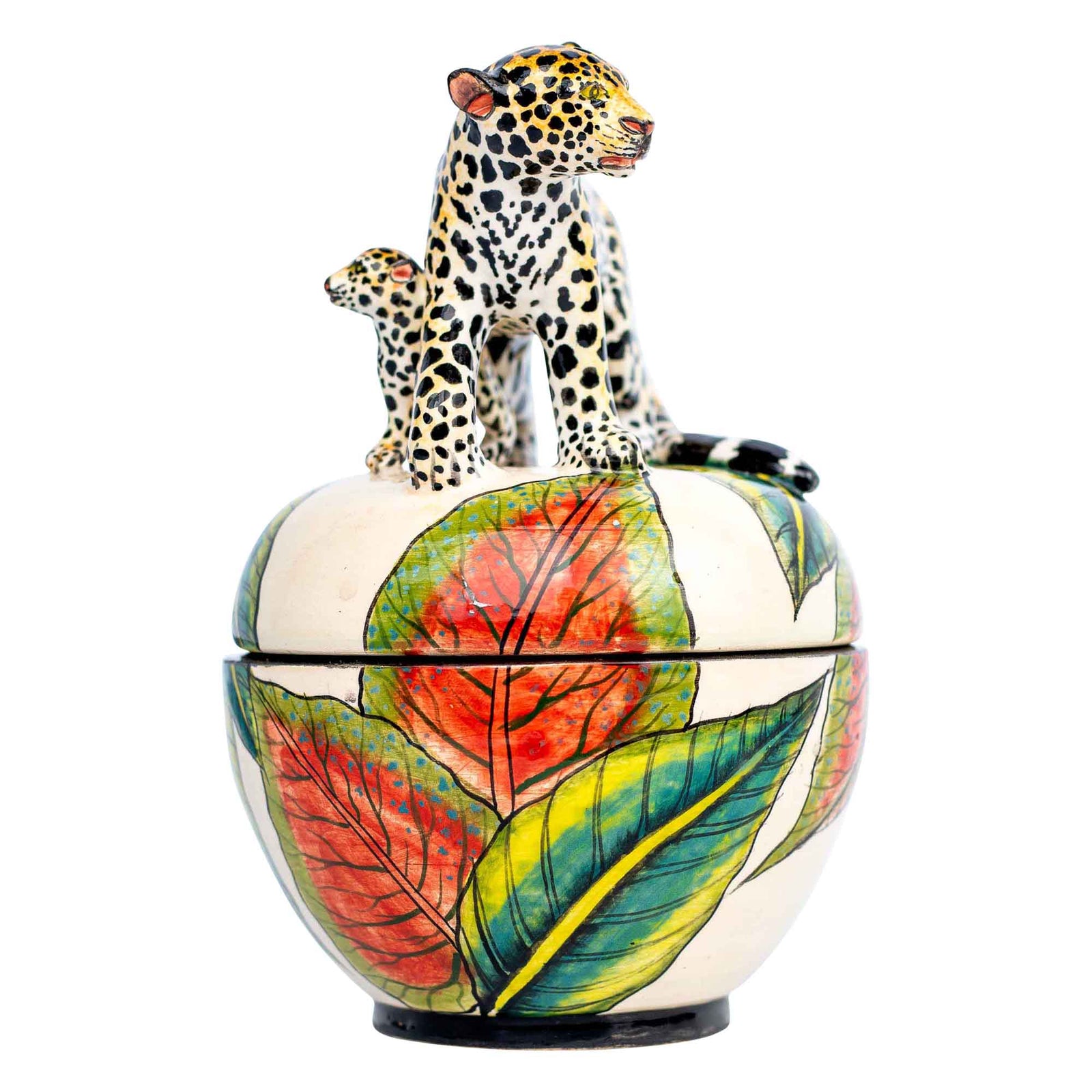 Leopard jewelry box