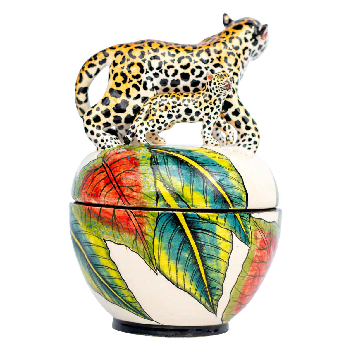 Leopard jewelry box