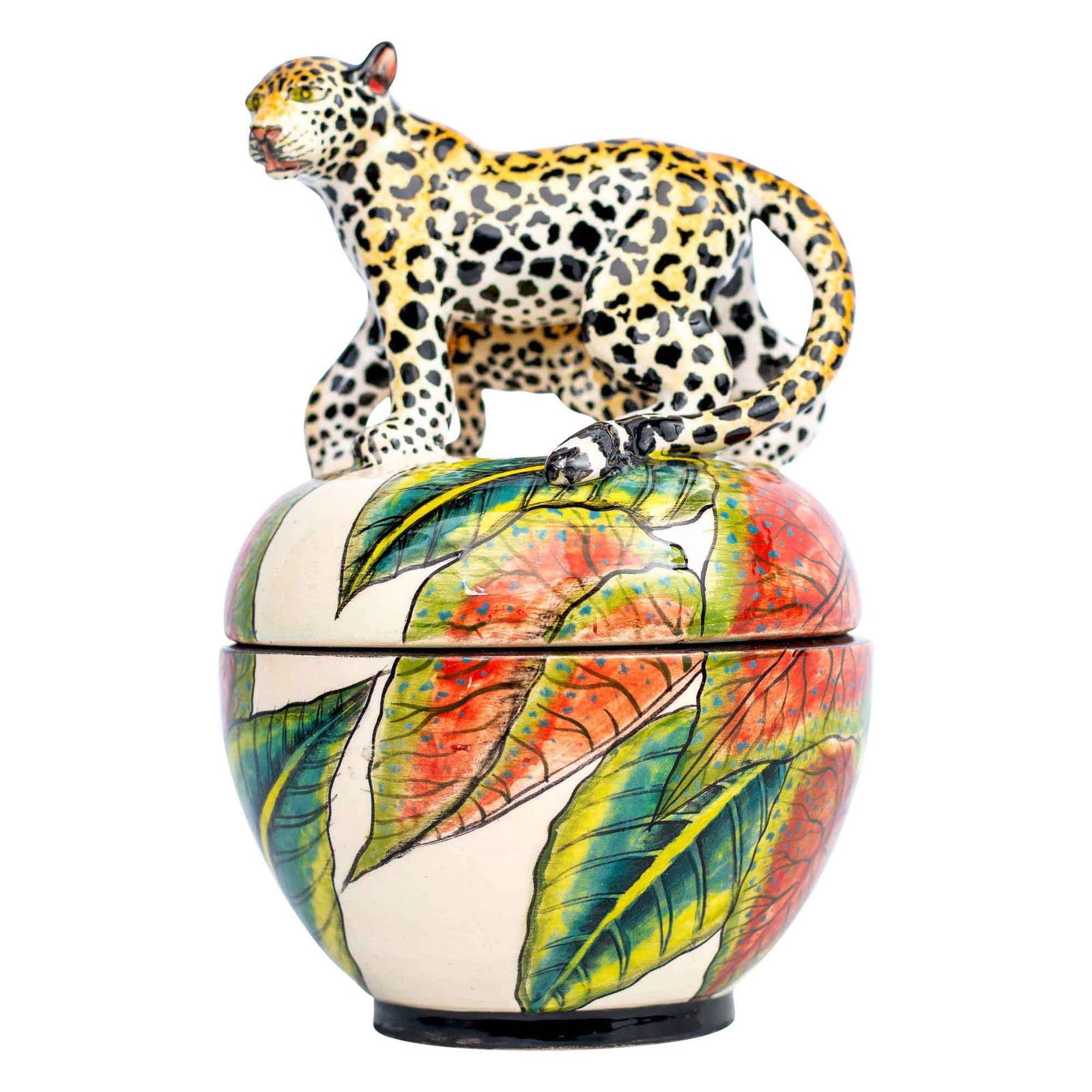 Leopard jewelry box