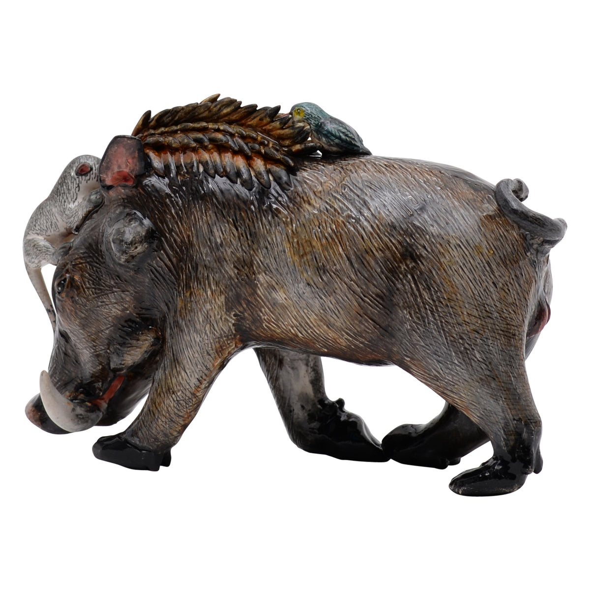 Warthog sculpture