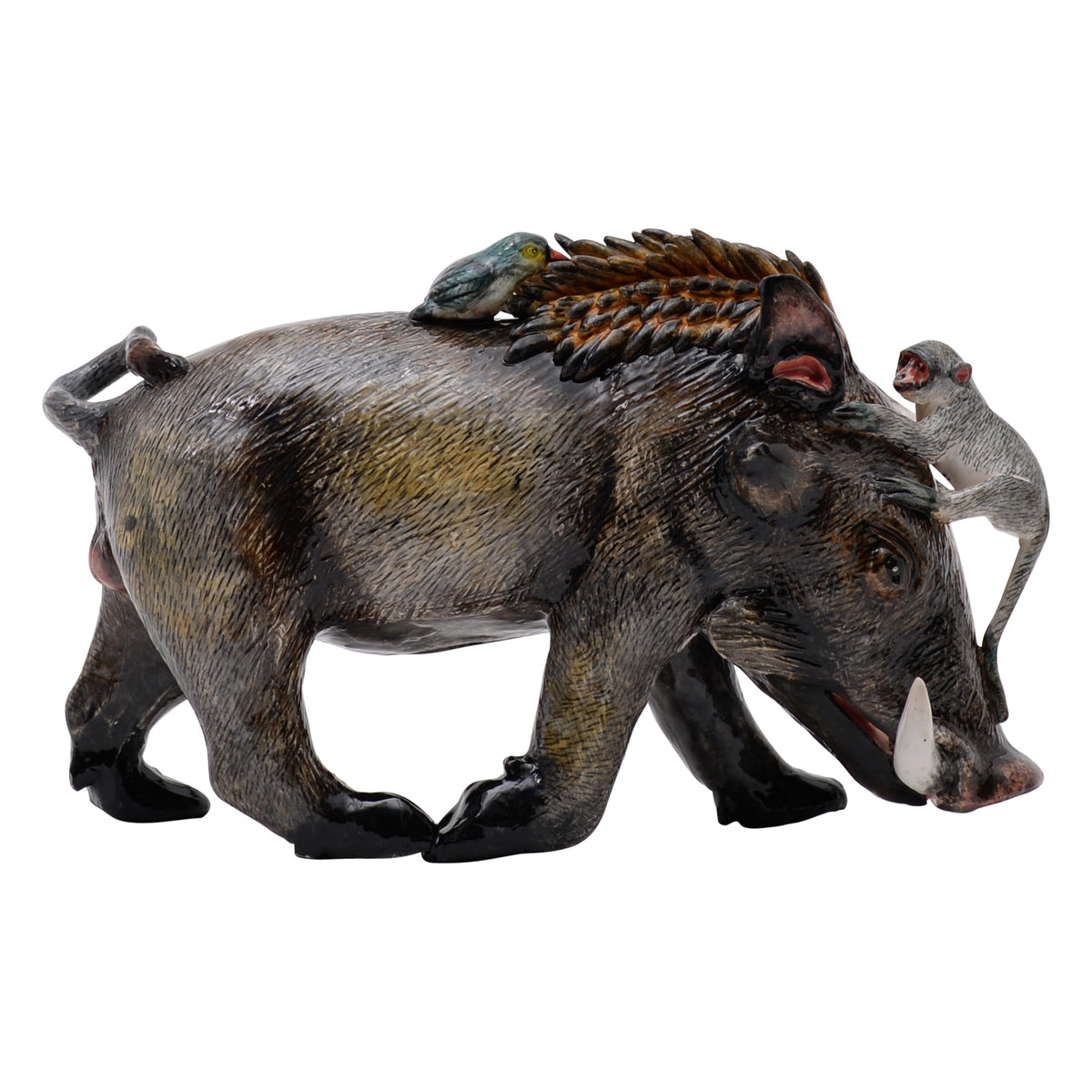 Warthog sculpture
