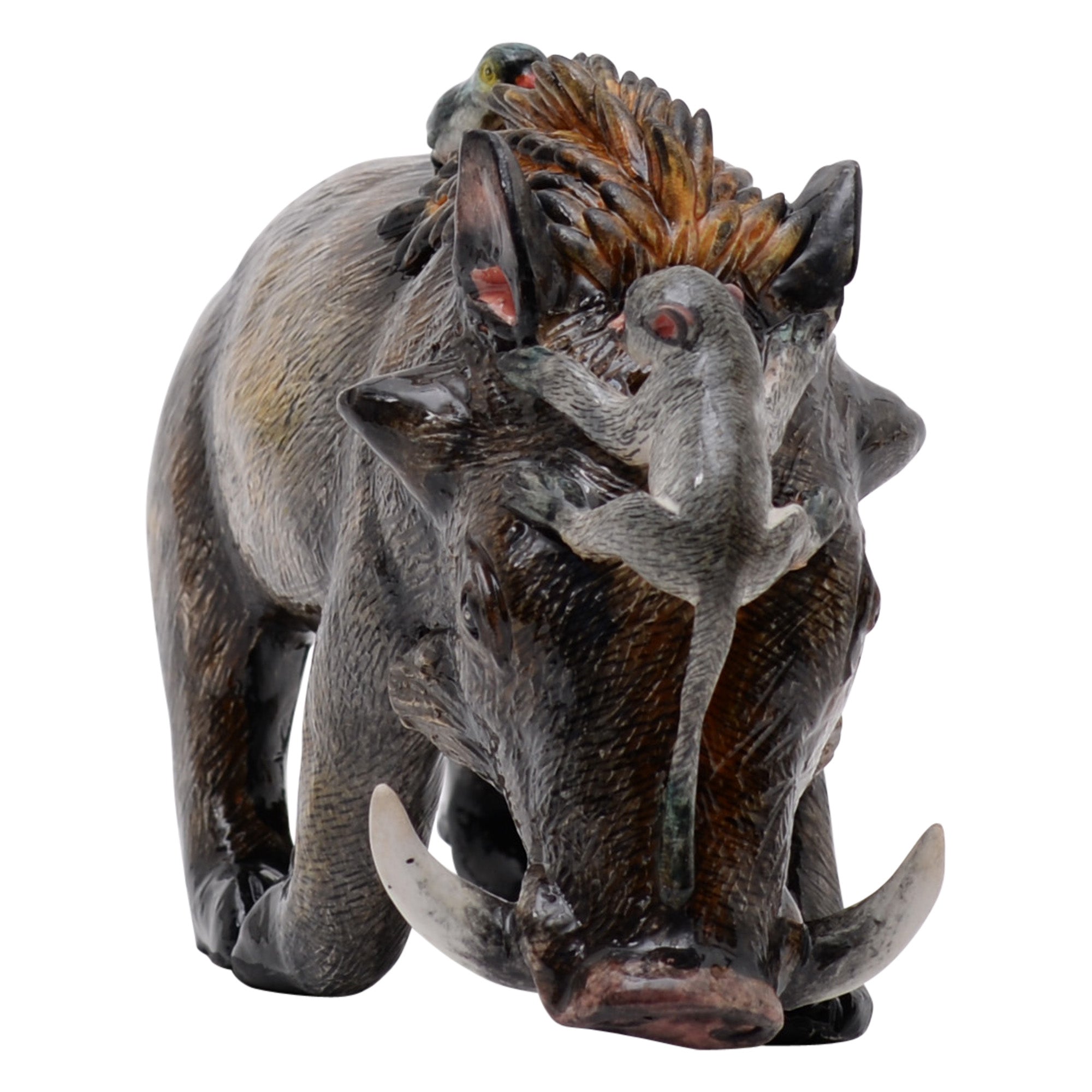 Warthog sculpture