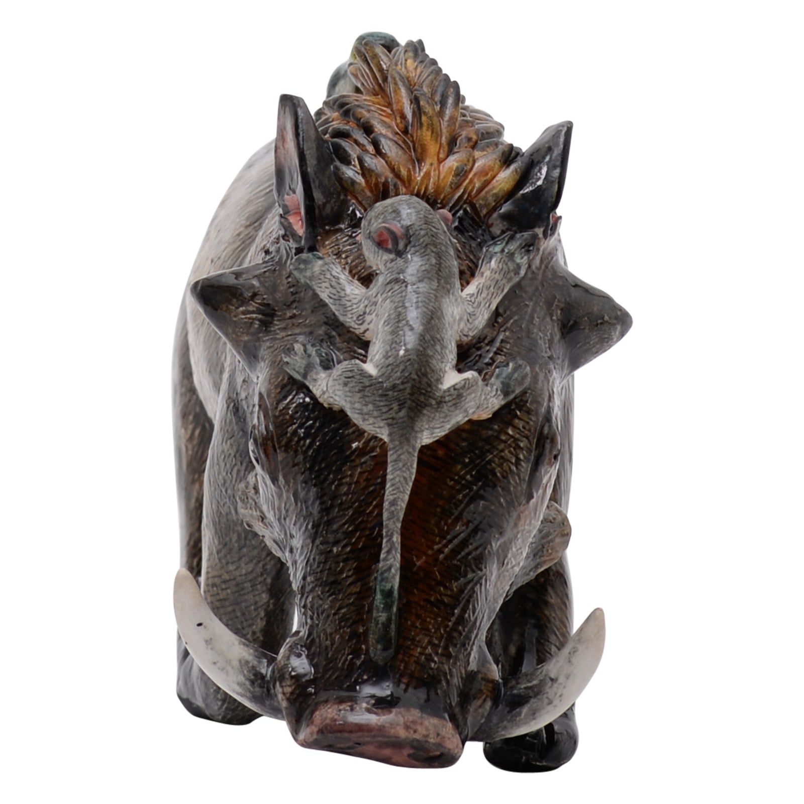 Warthog sculpture