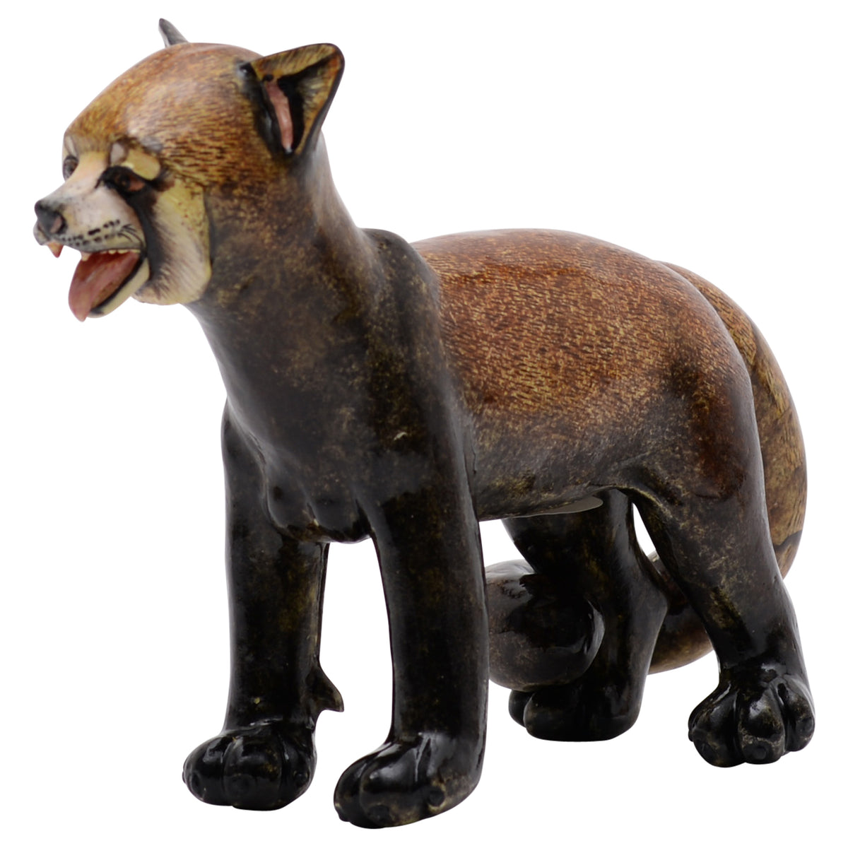 Red panda sculpture