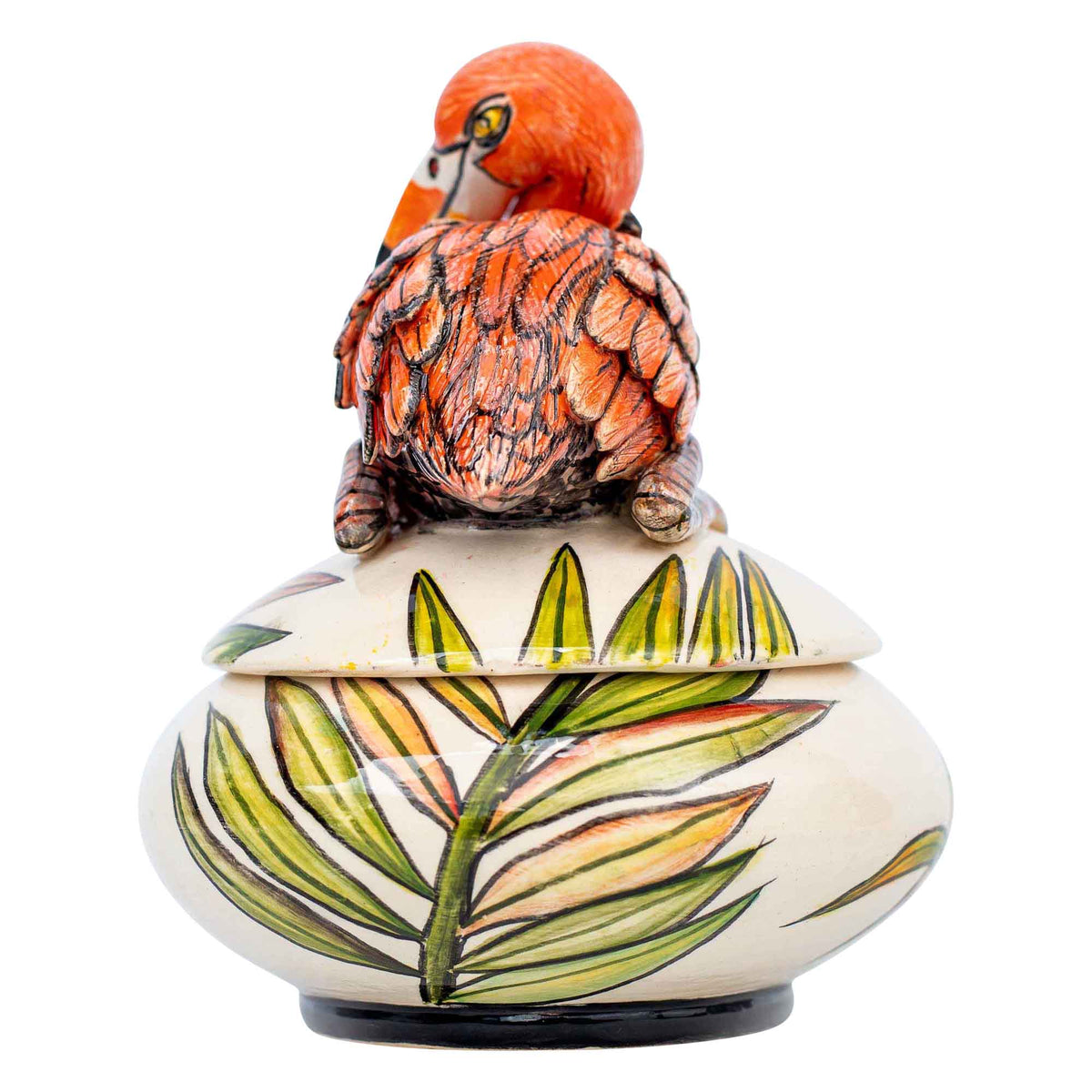 Flamingo jewelry box