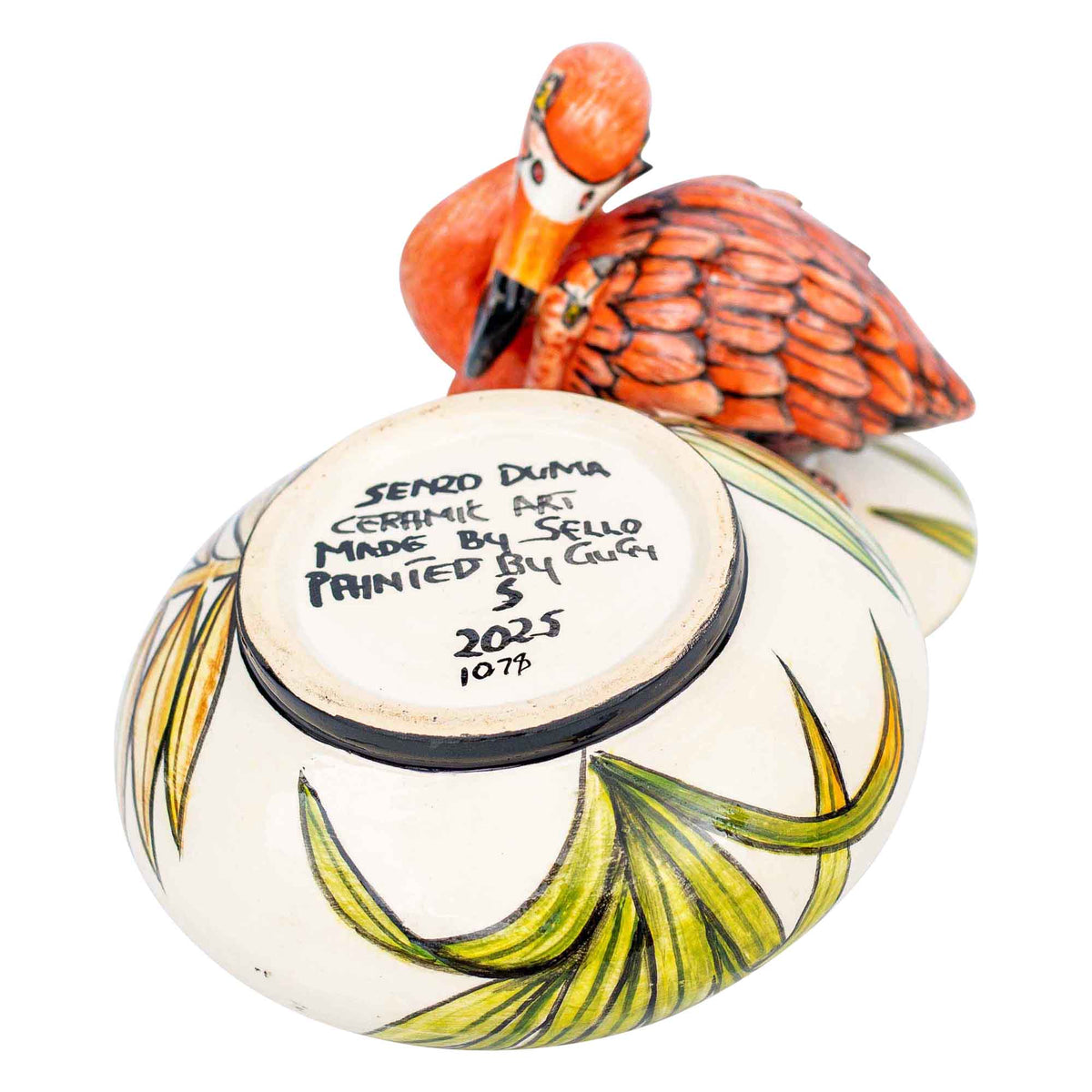 Flamingo jewelry box