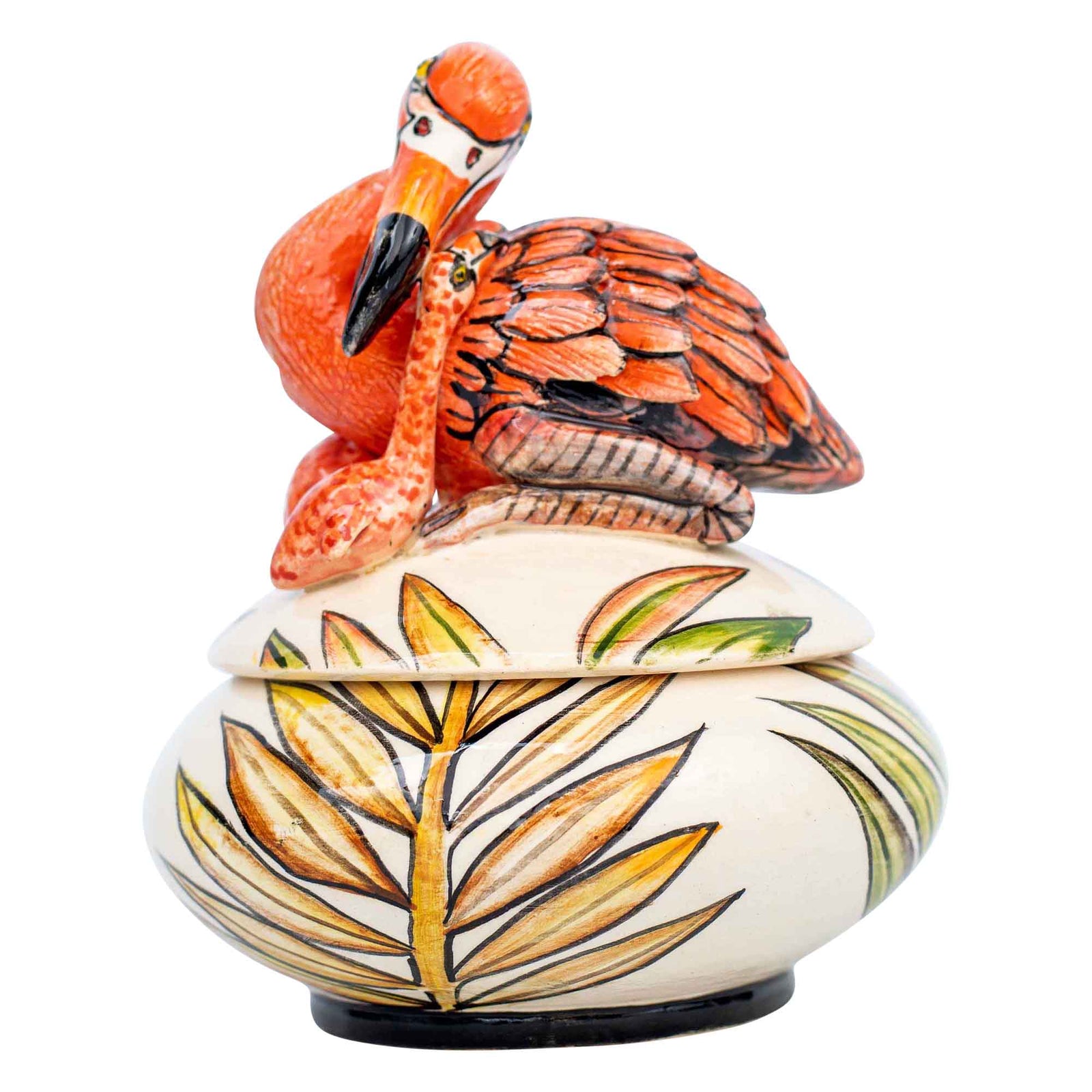 Flamingo jewelry box