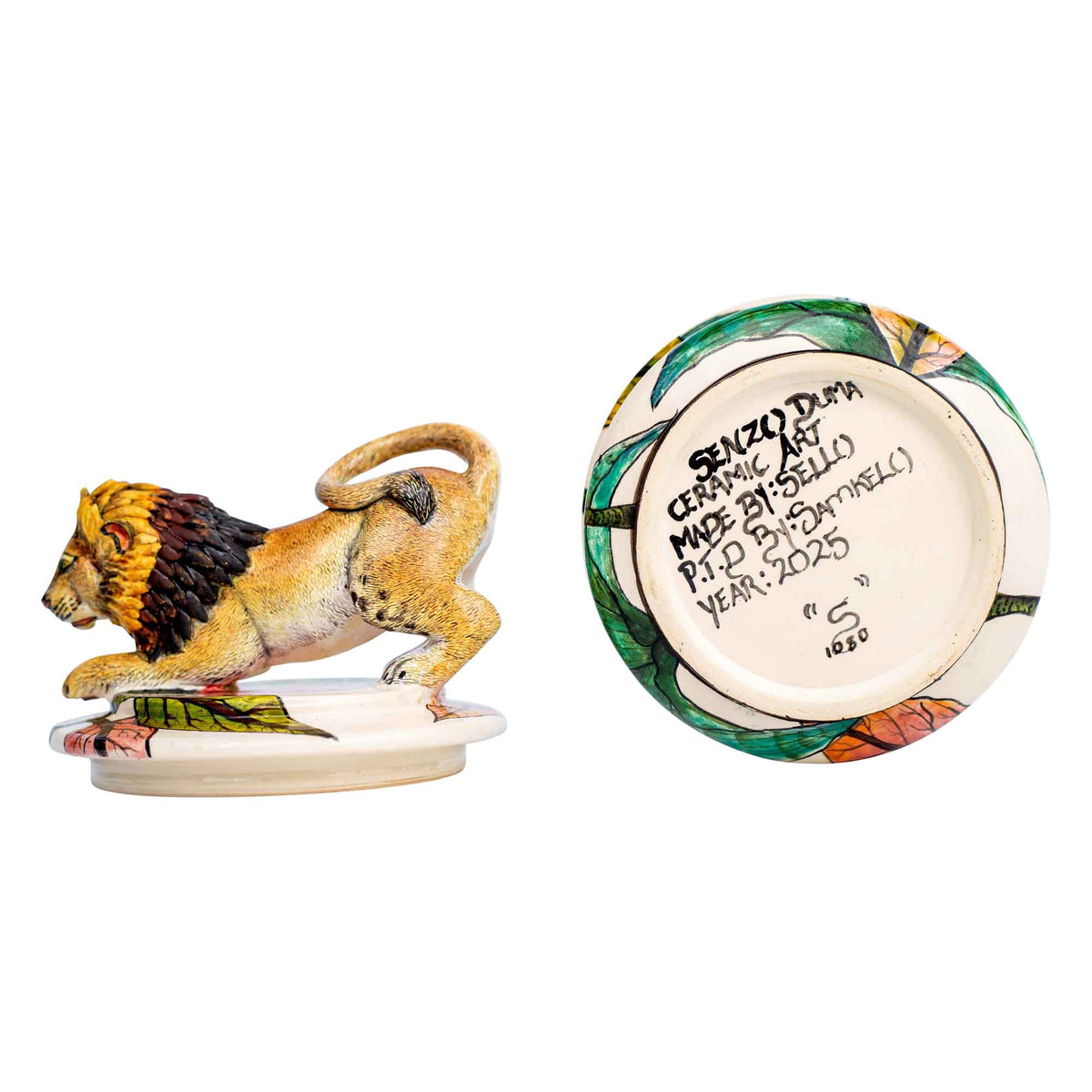 Lion jewelry box