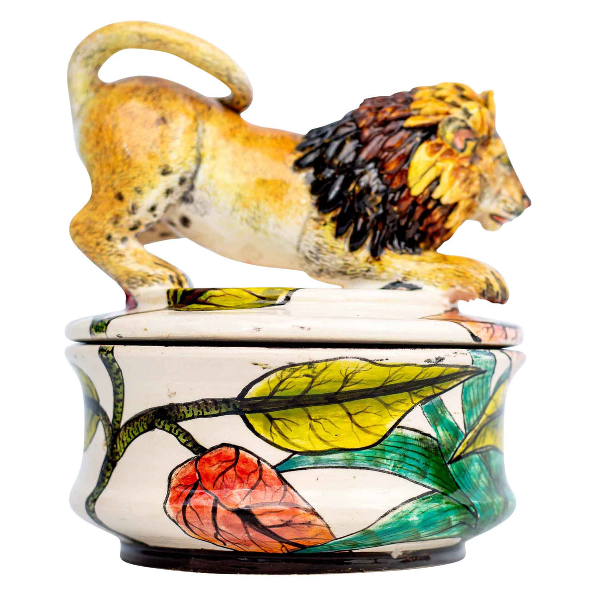 Lion jewelry box