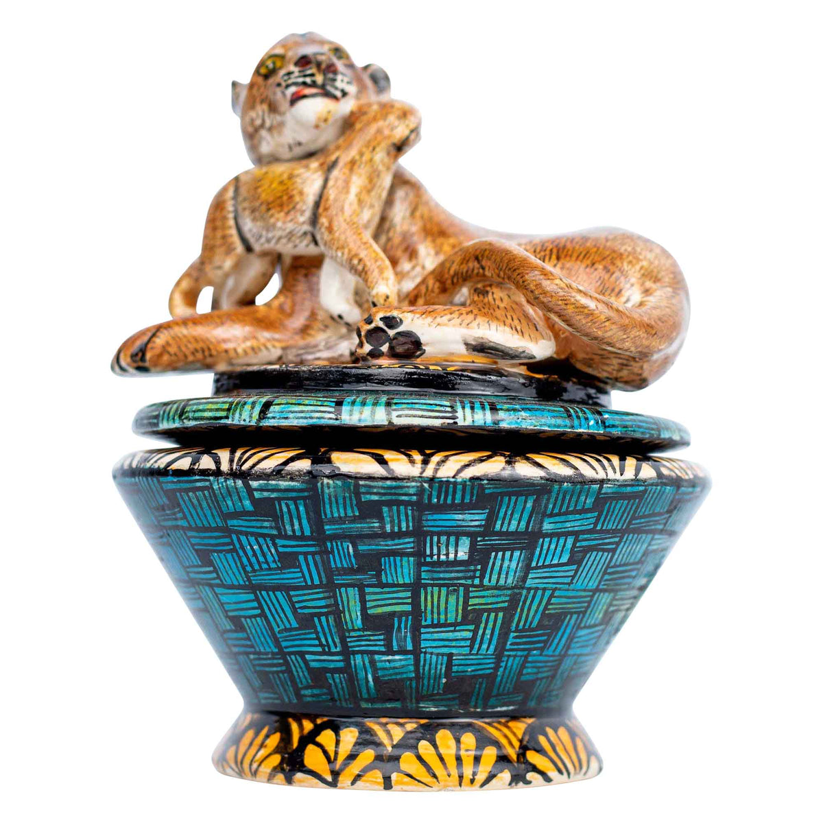 Lion jewelry box